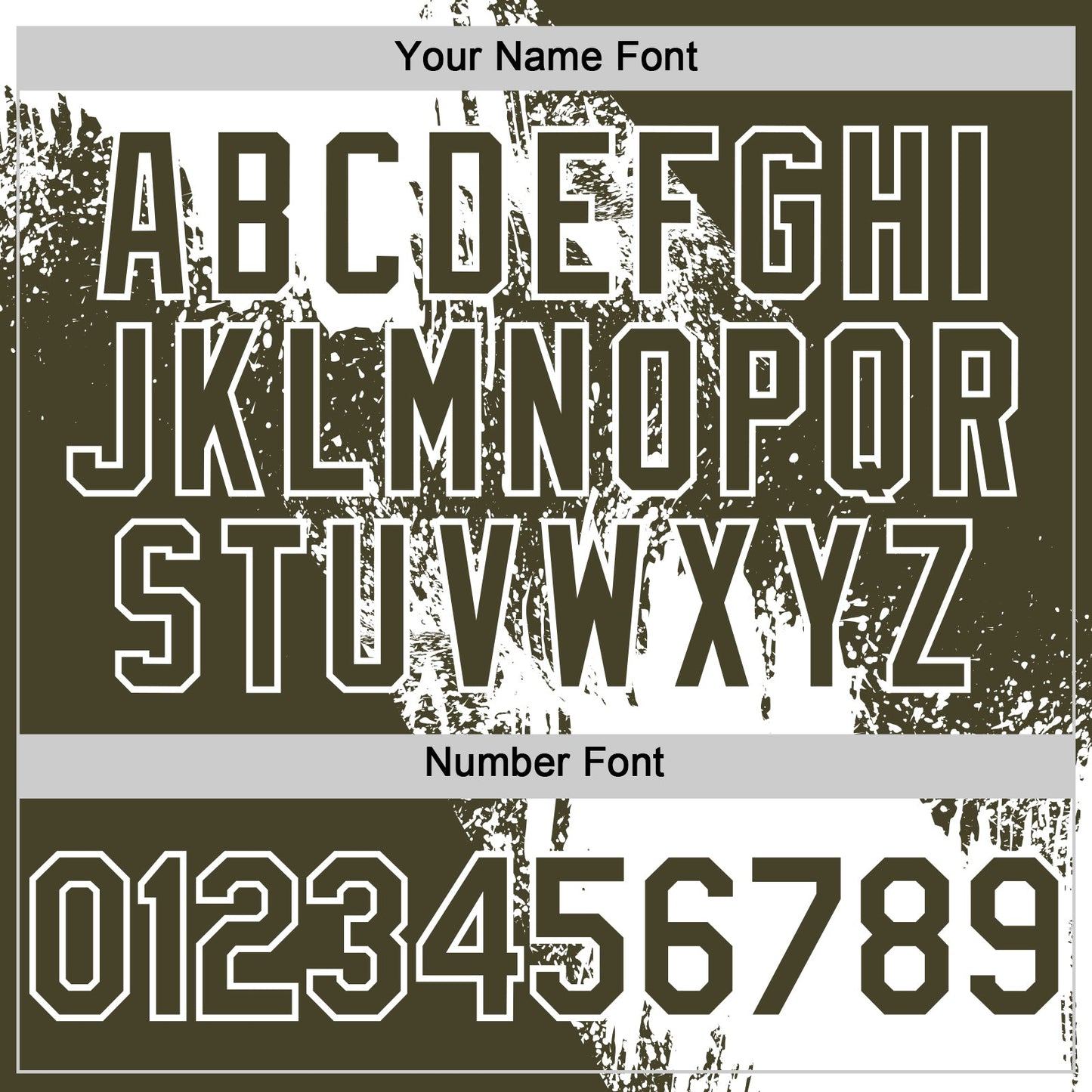 Custom White Olive 3D Pattern Design Abstract Brush Stroke Authentic Baseball Jersey - Sky-Custom