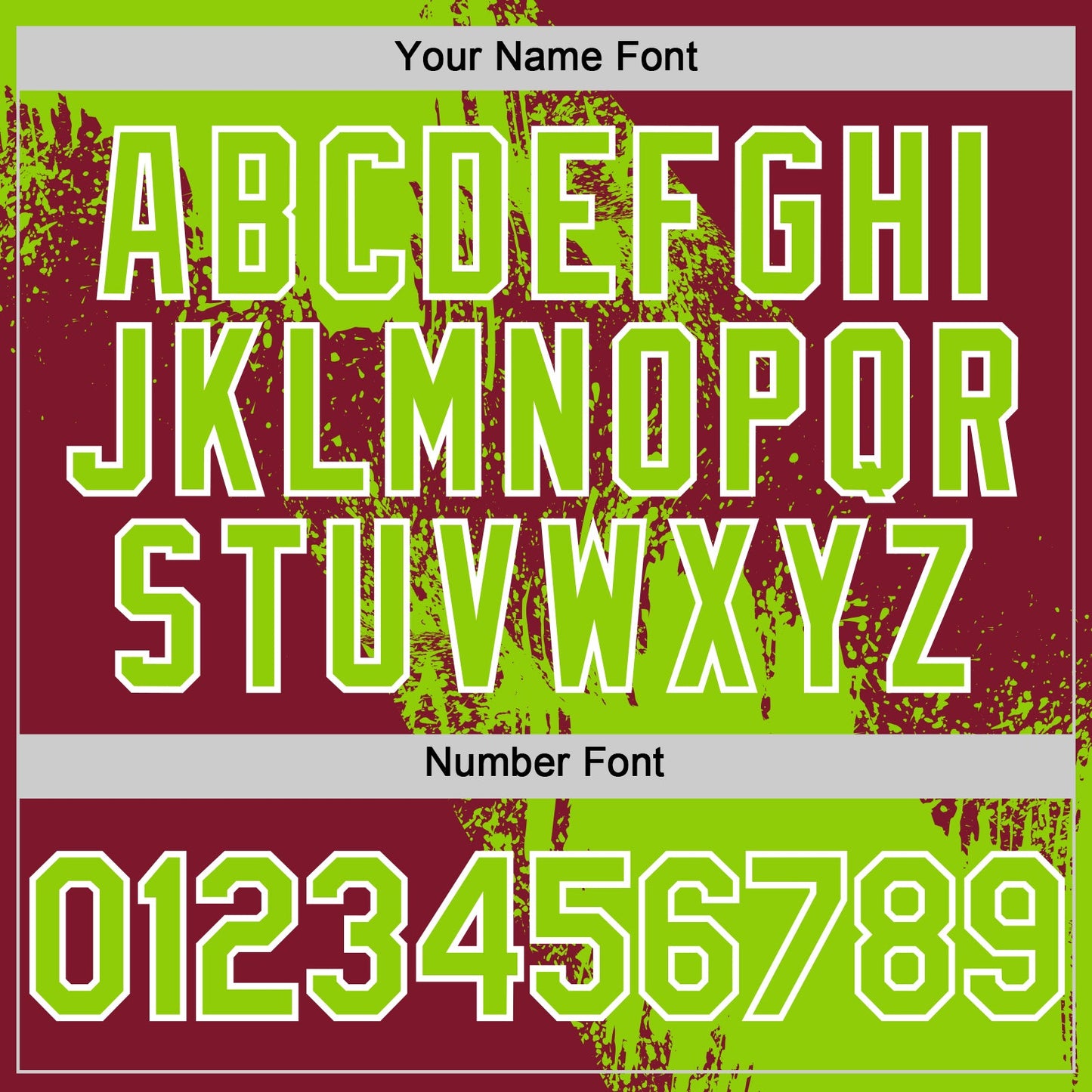 Custom Neon Green Crimson-White 3D Pattern Design Abstract Brush Stroke Authentic Baseball Jersey - Sky-Custom