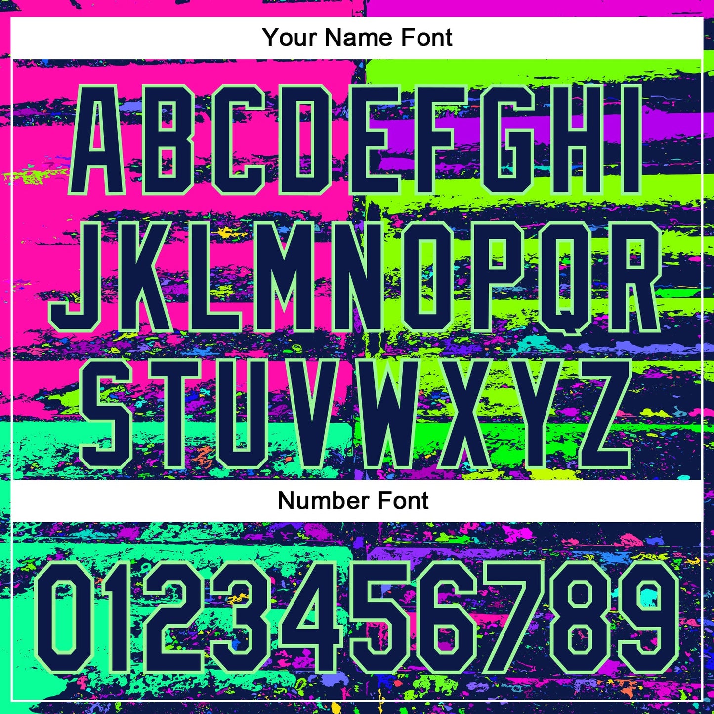 Custom Pink Navy-Pea Green 3D Pattern Design Rave Psychedelic Neon Fluid Art Authentic Baseball Jersey - Sky-Custom