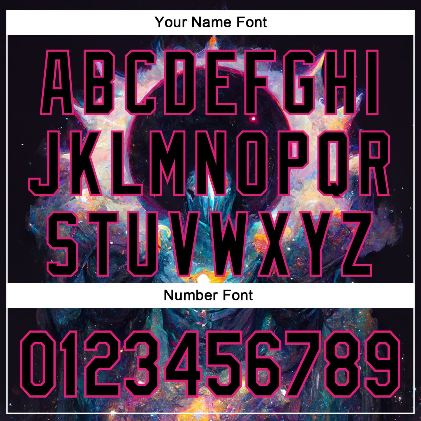 Custom Black Hot Pink 3D Pattern Design Rave Psychedelic Alien Authentic Baseball Jersey - Sky-Custom