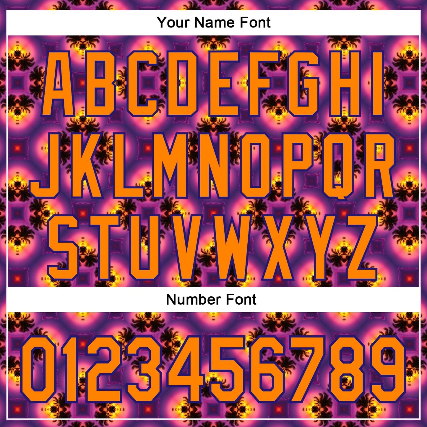 Custom Purple Bay Orange-Dark Purple 3D Pattern Design Rave Psychedelic Flower Authentic Baseball Jersey - Sky-Custom