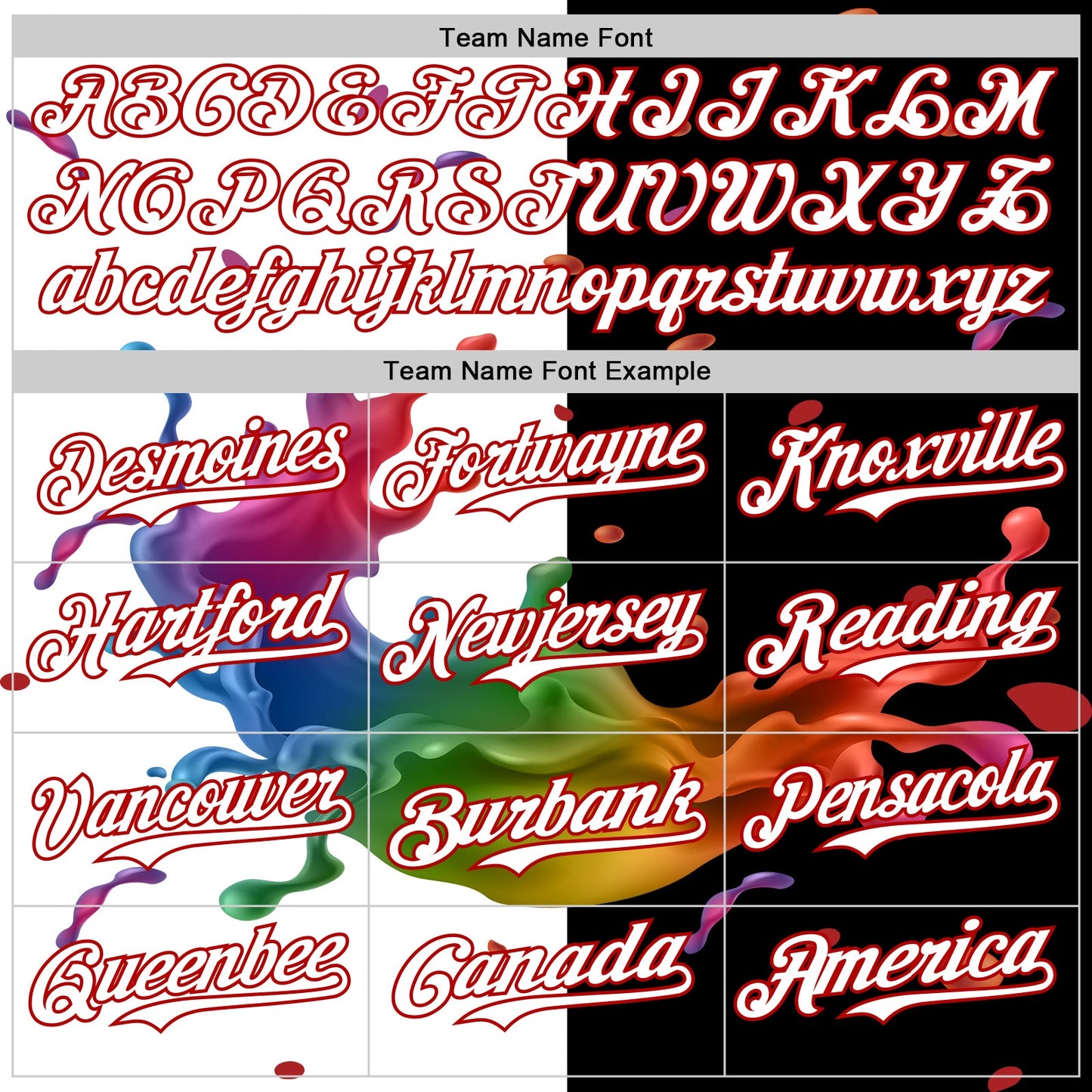 Custom Black White-Red 3D Pattern Design Liquid Splatter Authentic Baseball Jersey - Sky-Custom