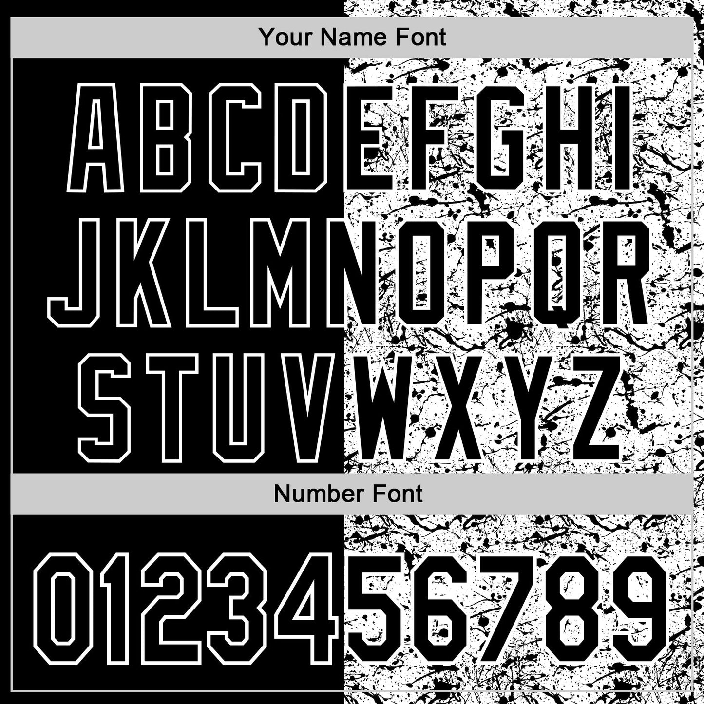 Custom White Black 3D Pattern Design Graffiti Splash Ink Authentic Baseball Jersey - Sky-Custom