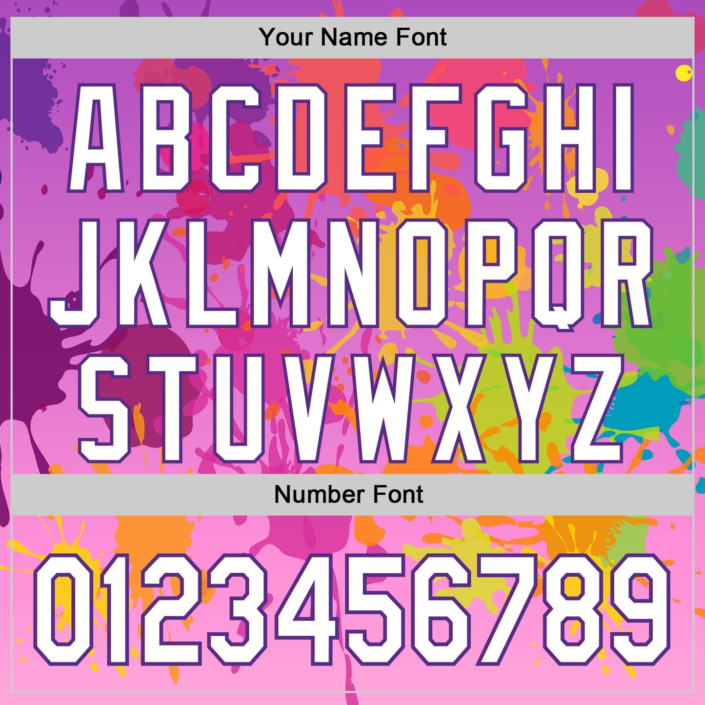 Custom Purple White 3D Pattern Design Graffiti Splash Authentic Baseball Jersey - Sky-Custom