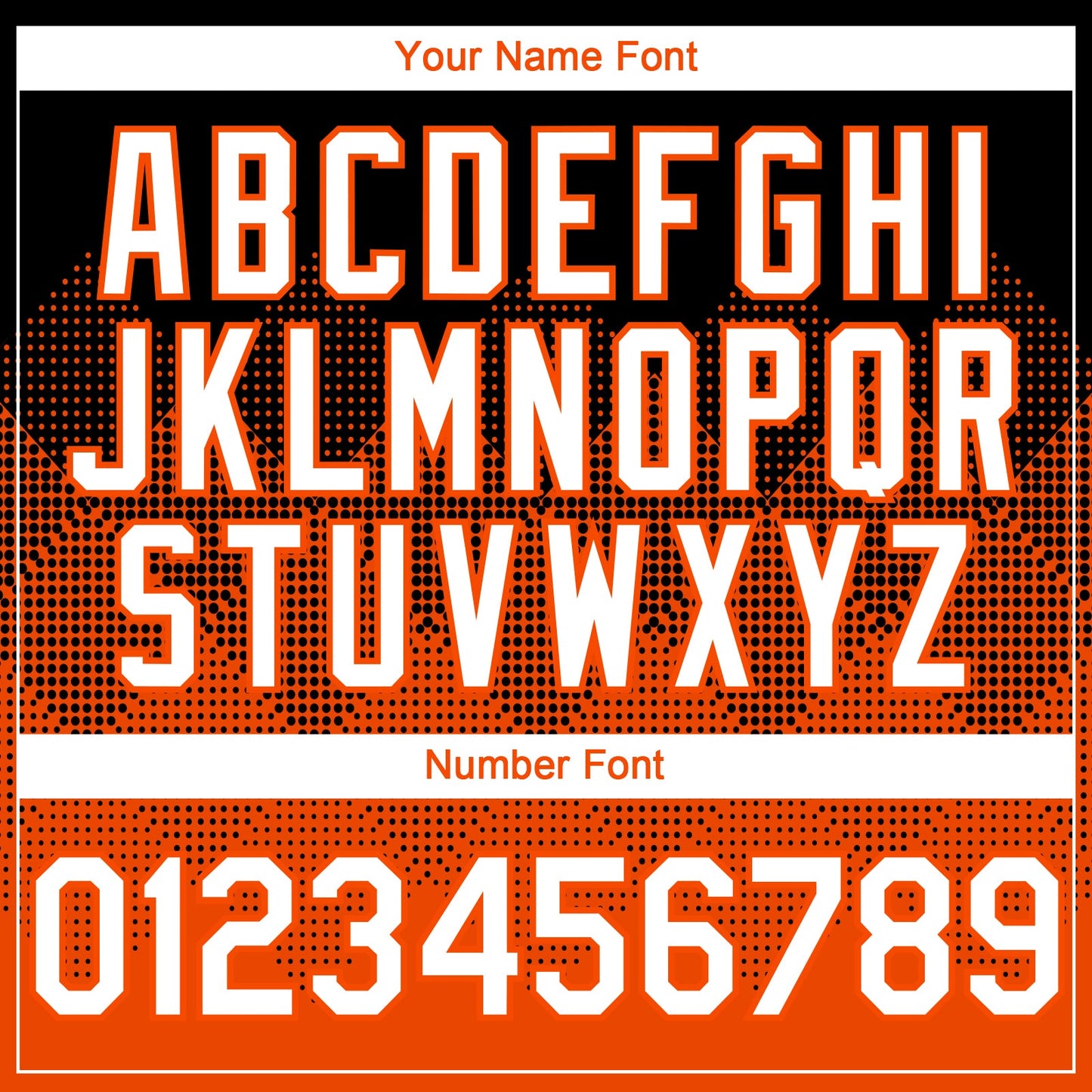 Custom Black White-Orange 3D Gradient Square Shape Authentic Baseball Jersey - Sky-Custom