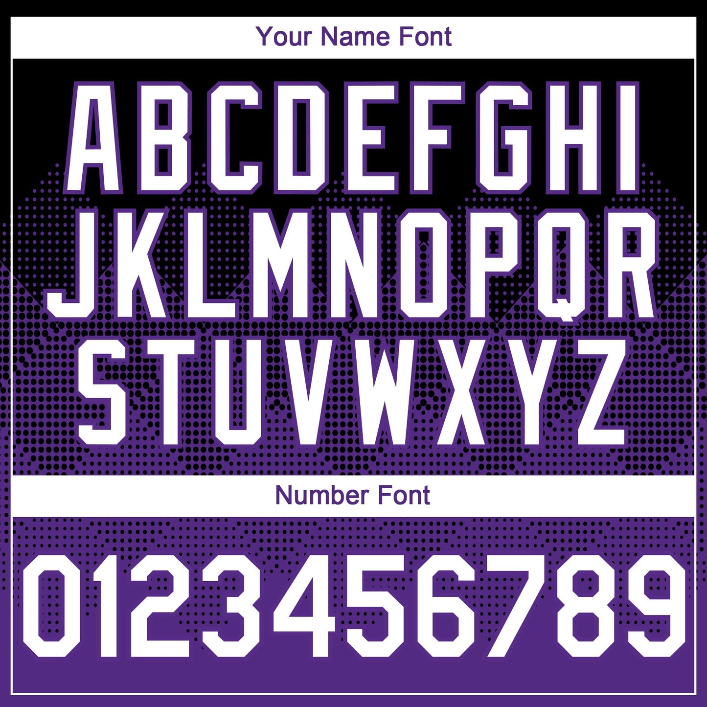 Custom Black White-Purple 3D Gradient Square Shape Authentic Baseball Jersey - Sky-Custom