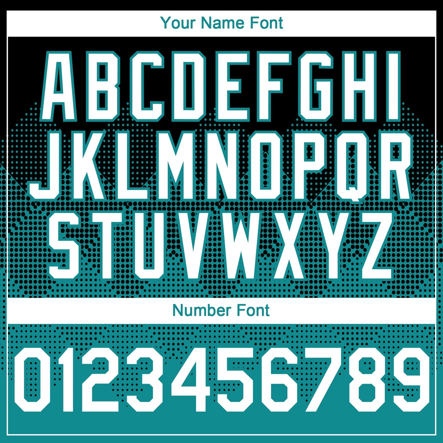 Custom Black White-Teal 3D Gradient Square Shape Authentic Baseball Jersey - Sky-Custom