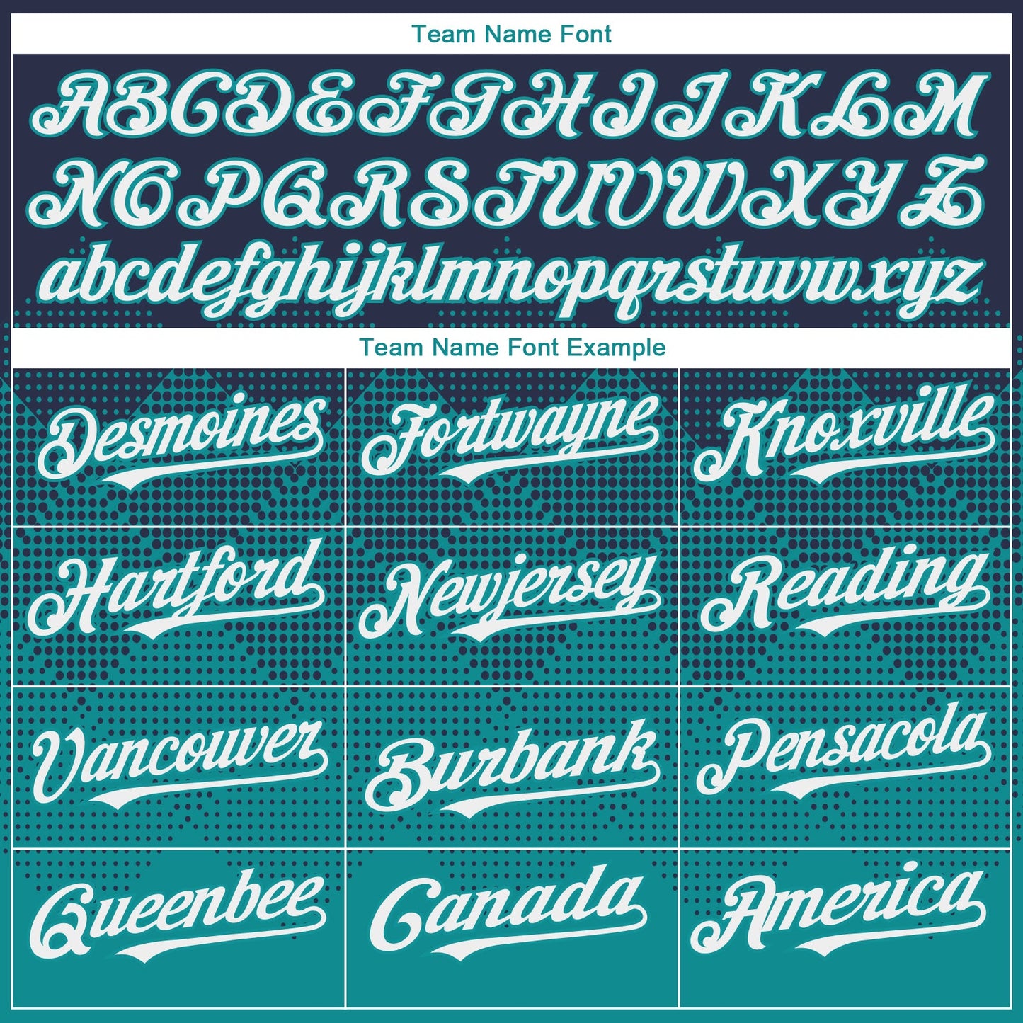Custom Navy White-Teal 3D Gradient Square Shape Authentic Baseball Jersey - Sky-Custom