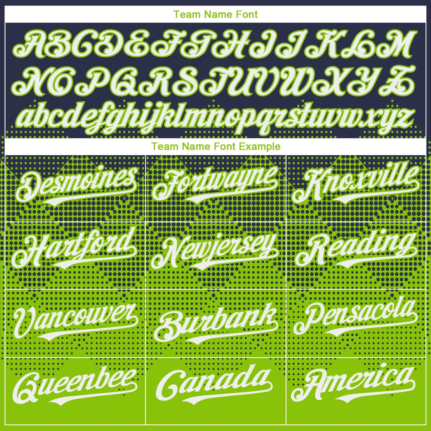 Custom Navy White-Neon Green 3D Gradient Square Shape Authentic Baseball Jersey - Sky-Custom