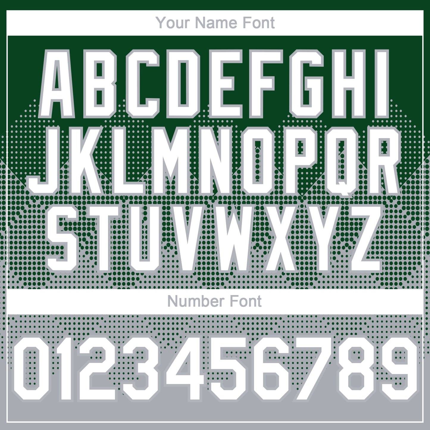 Custom Green White-Gray 3D Gradient Square Shape Authentic Baseball Jersey - Sky-Custom