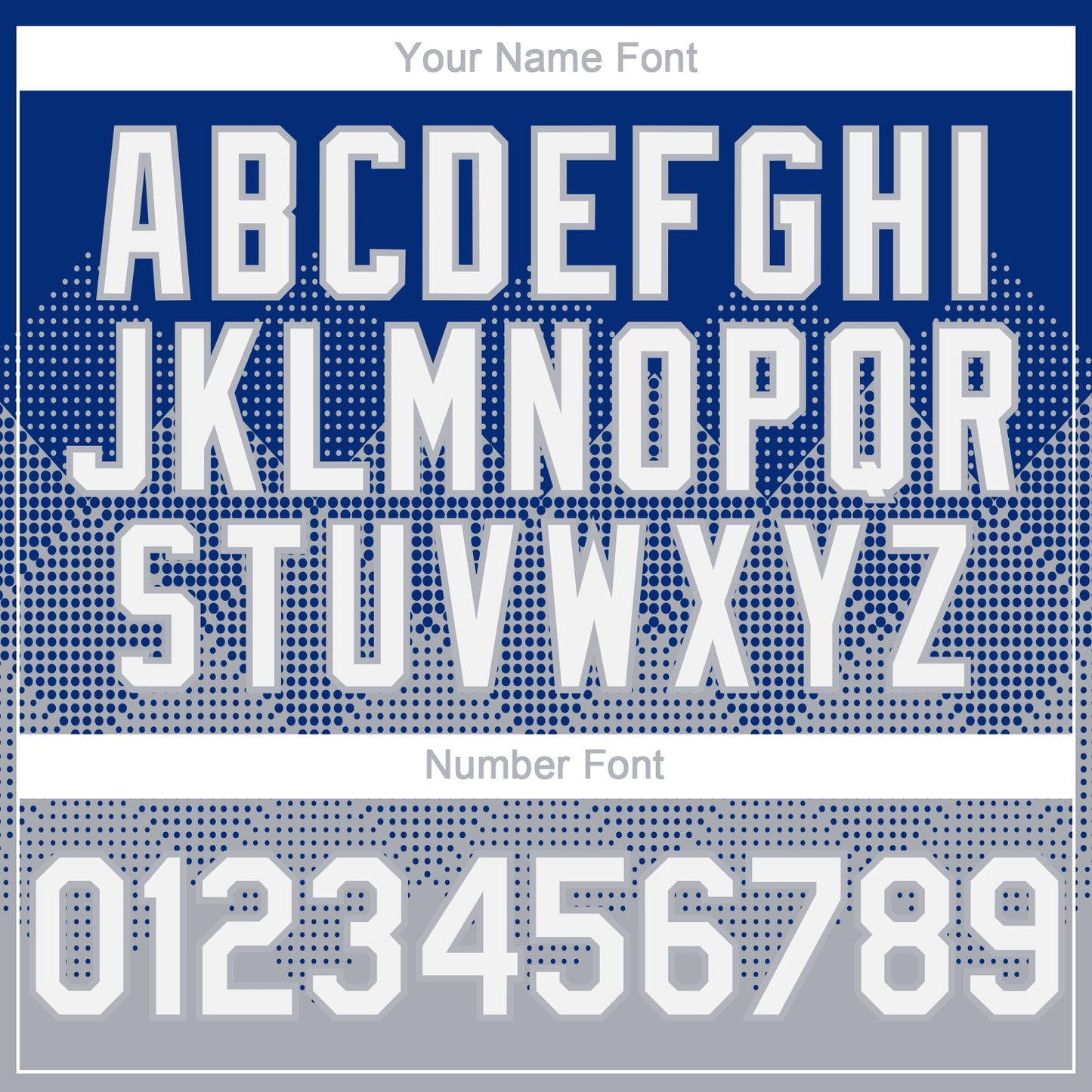 Custom Royal White-Gray 3D Gradient Square Shape Authentic Baseball Jersey - Sky-Custom