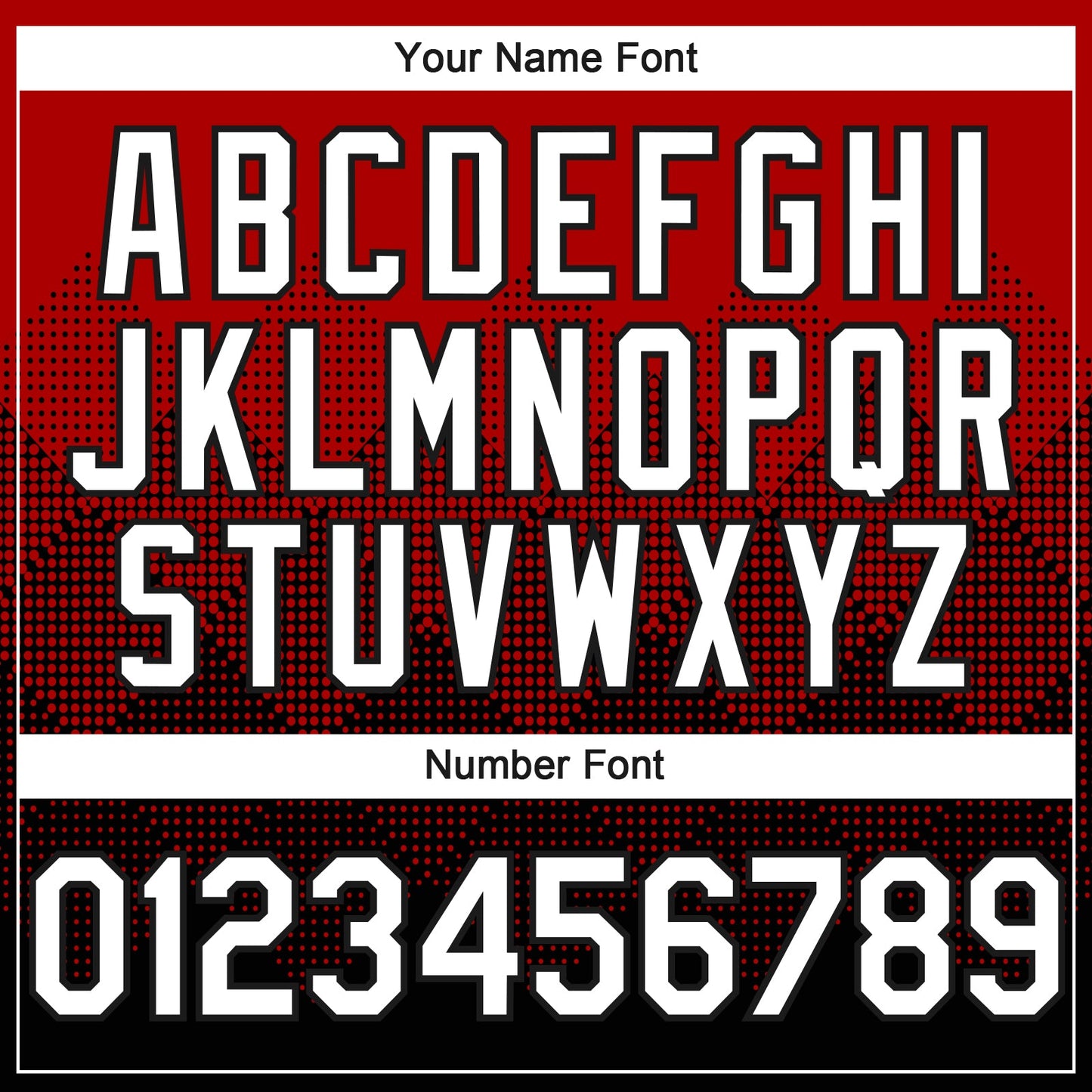 Custom Red White-Black 3D Gradient Square Shape Authentic Baseball Jersey - Sky-Custom