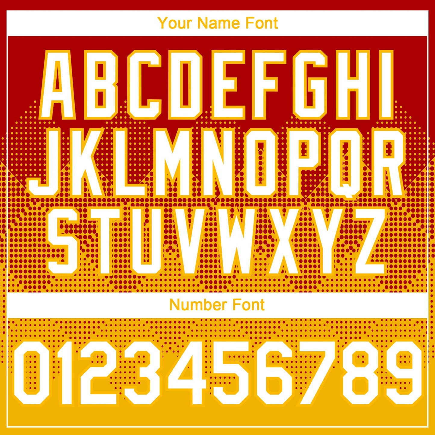 Custom Red White-Gold 3D Gradient Square Shape Authentic Baseball Jersey - Sky-Custom