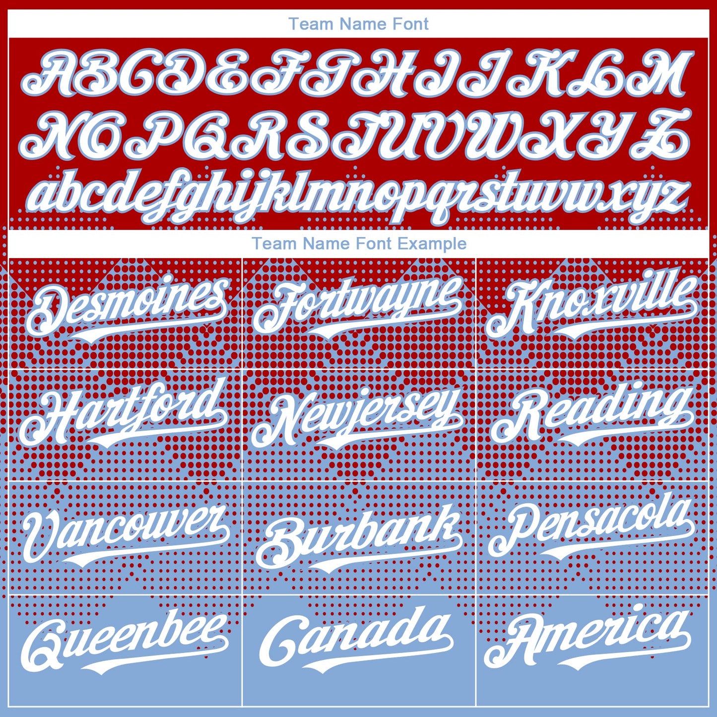 Custom Red White-Light Blue 3D Gradient Square Shape Authentic Baseball Jersey - Sky-Custom