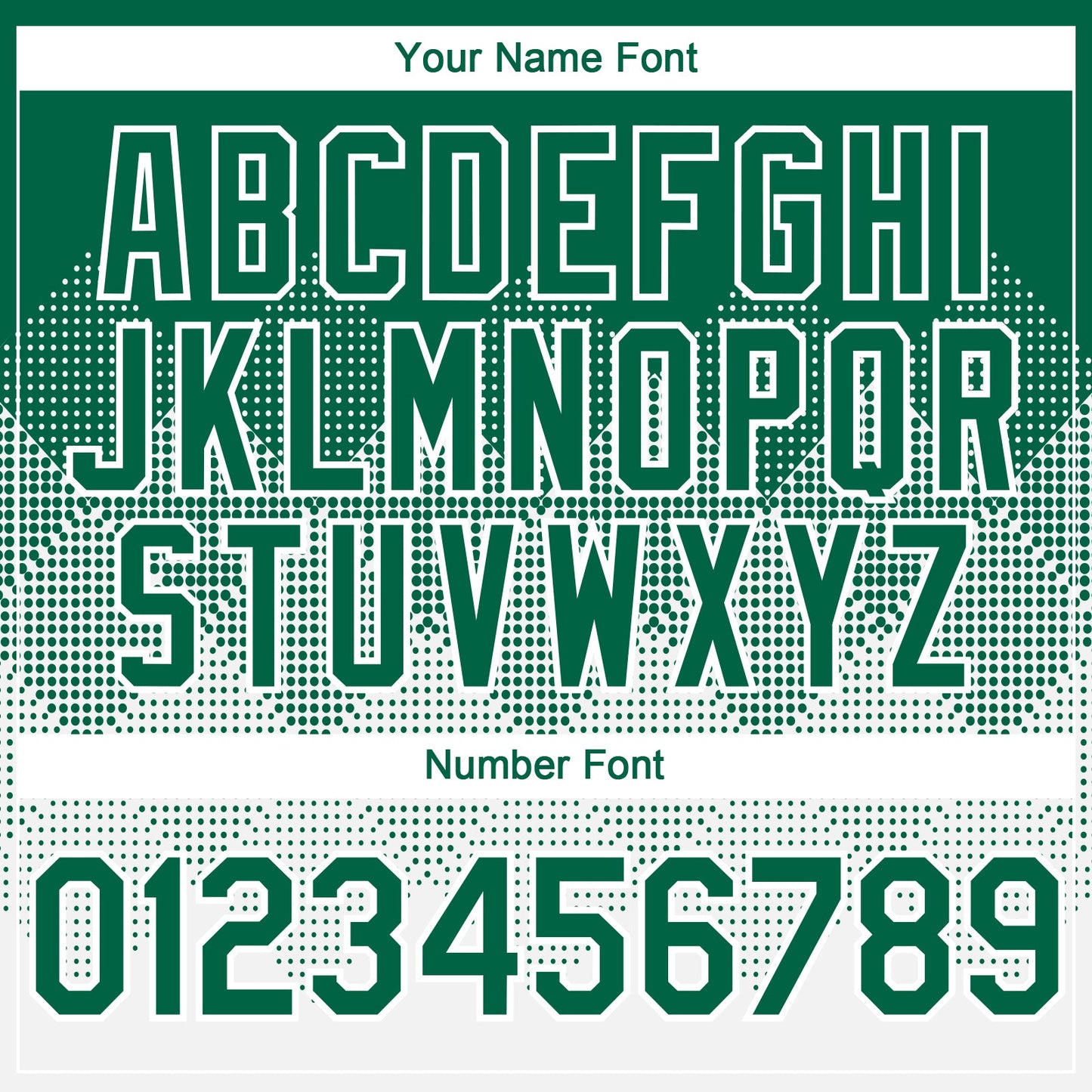 Custom Kelly Green White 3D Gradient Square Shape Authentic Baseball Jersey - Sky-Custom