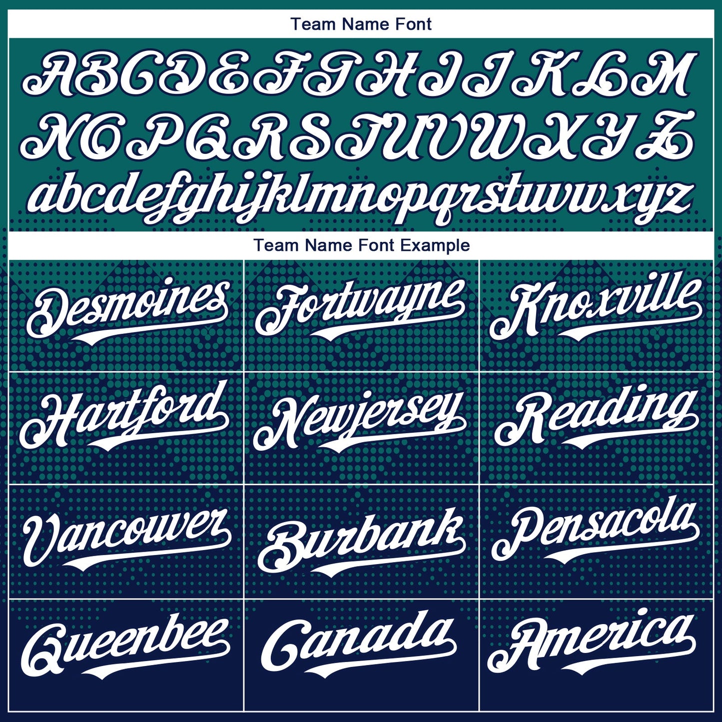 Custom Teal White-Navy 3D Gradient Square Shape Authentic Baseball Jersey - Sky-Custom