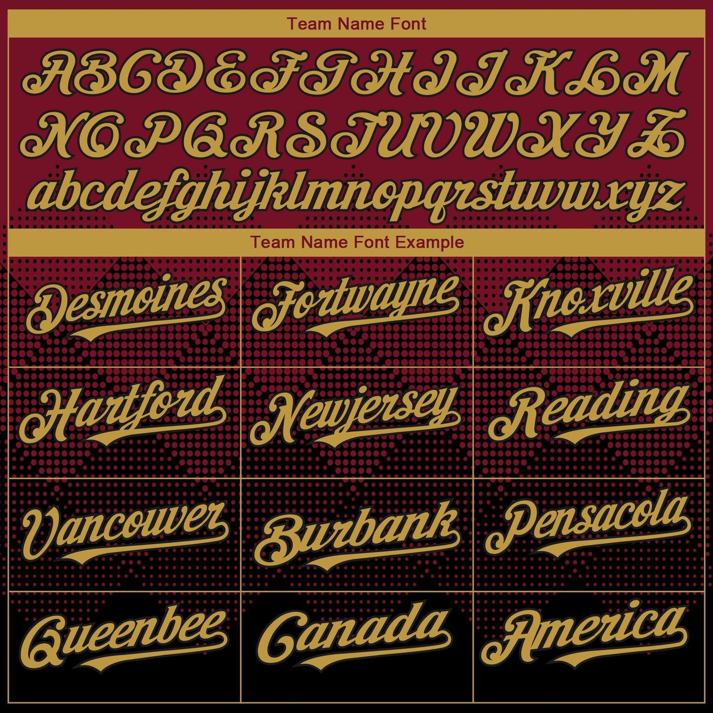 Custom Crimson Old Gold-Black 3D Gradient Square Shape Authentic Baseball Jersey - Sky-Custom