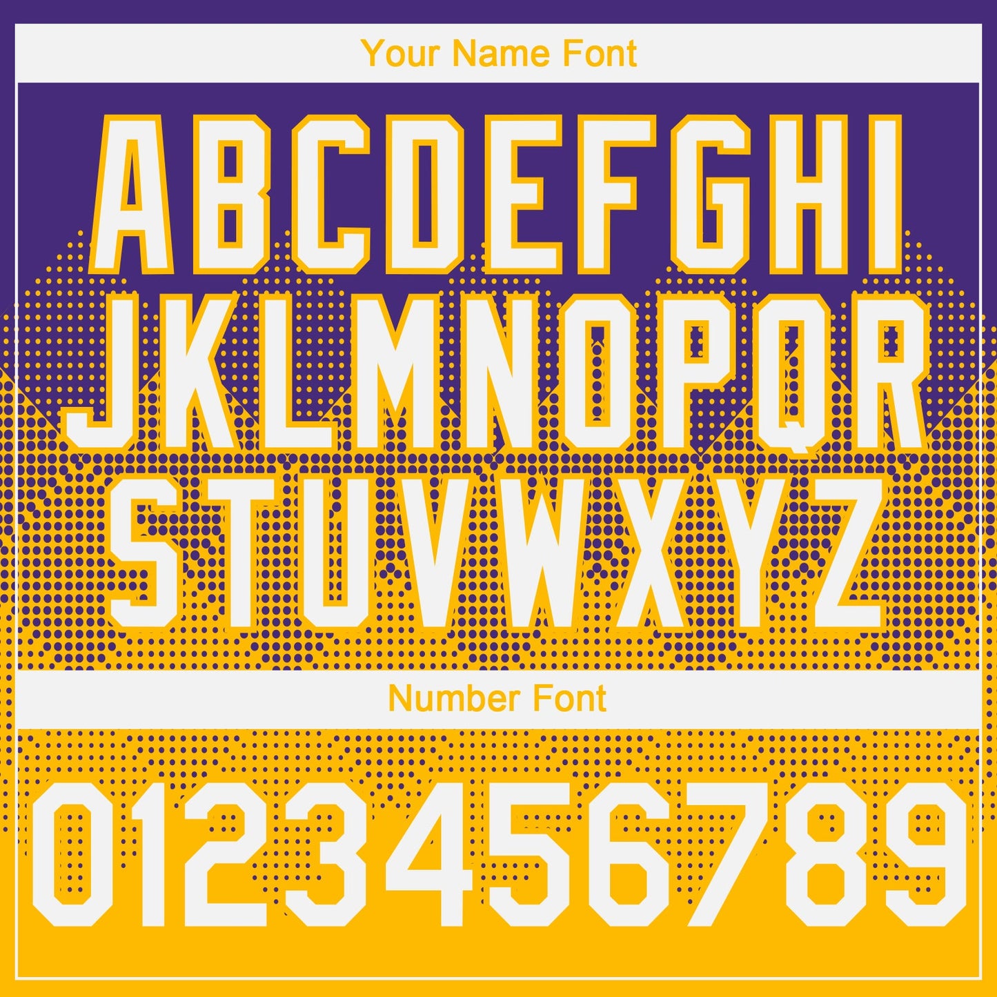 Custom Purple White-Gold 3D Gradient Square Shape Authentic Baseball Jersey - Sky-Custom