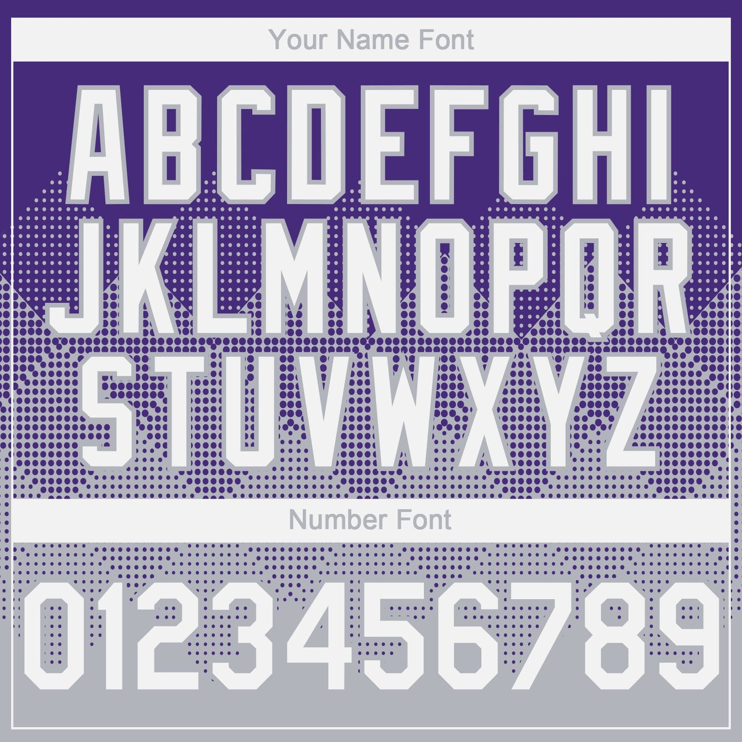 Custom Purple White-Gray 3D Gradient Square Shape Authentic Baseball Jersey - Sky-Custom