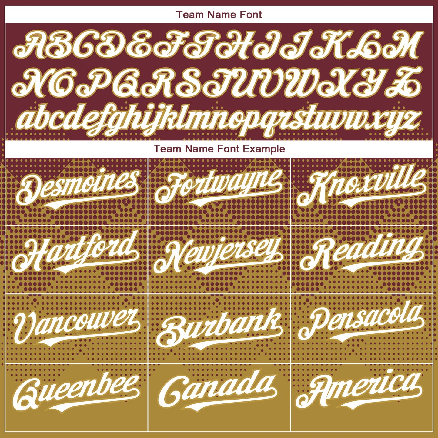 Custom Burgundy White-Old Gold 3D Gradient Square Shape Authentic Baseball Jersey - Sky-Custom