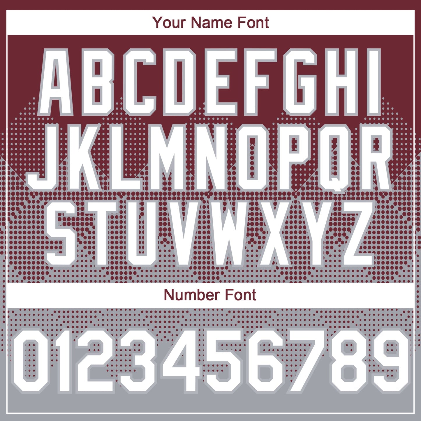 Custom Burgundy White-Gray 3D Gradient Square Shape Authentic Baseball Jersey - Sky-Custom