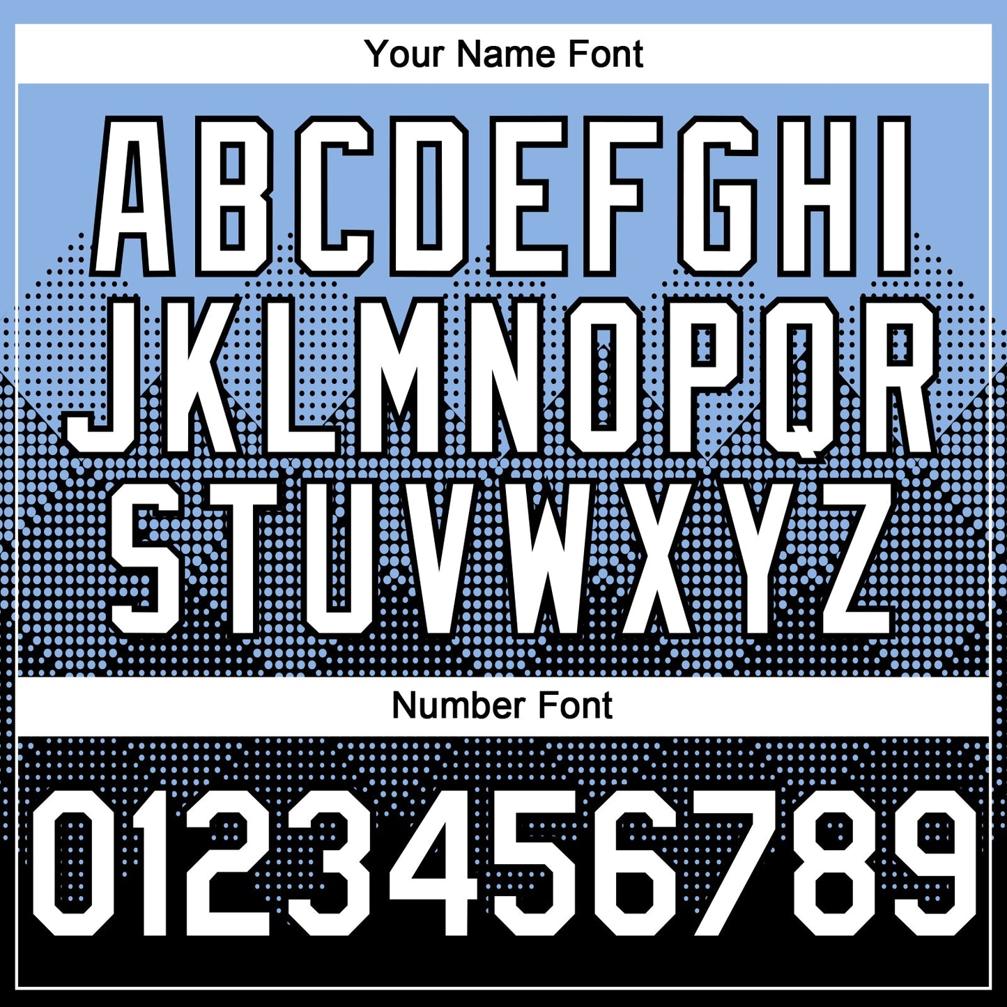 Custom Light Blue White-Black 3D Gradient Square Shape Authentic Baseball Jersey - Sky-Custom