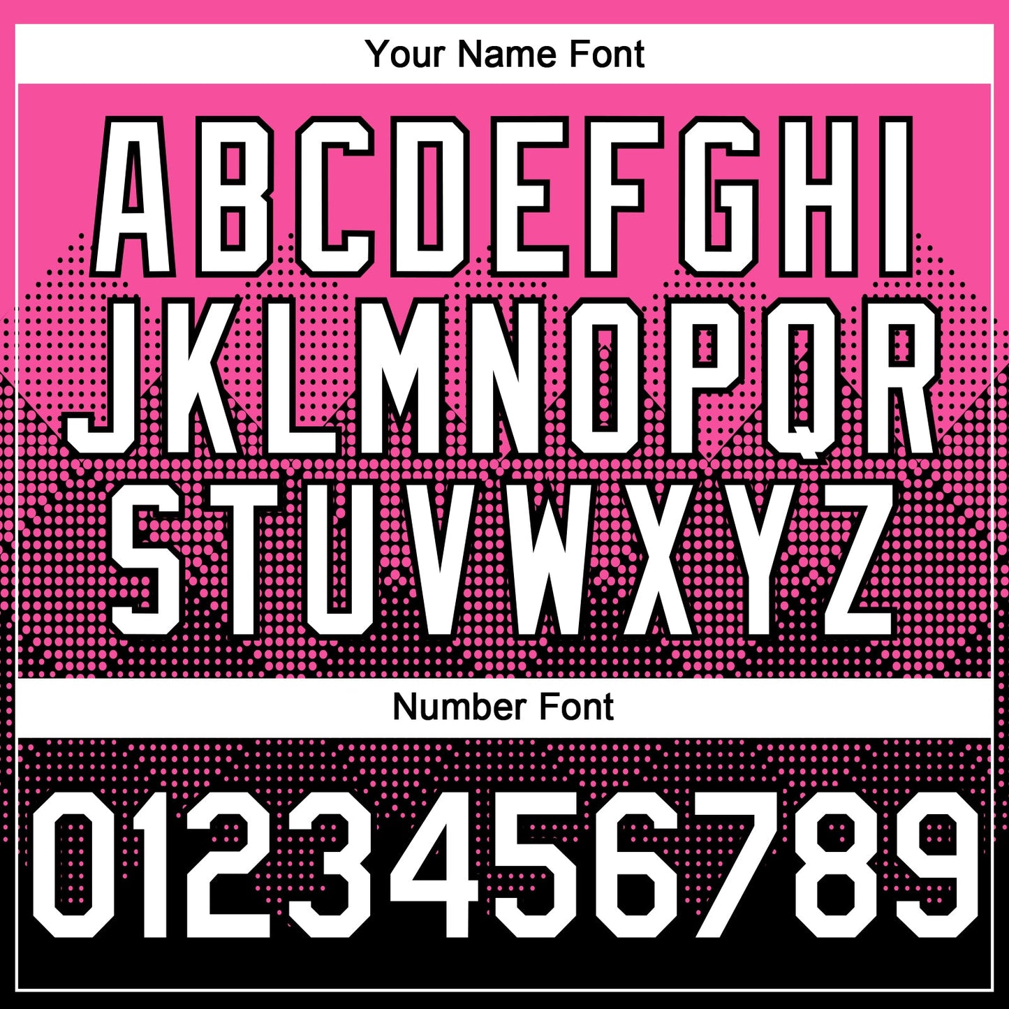 Custom Pink White-Black 3D Gradient Square Shape Authentic Baseball Jersey - Sky-Custom