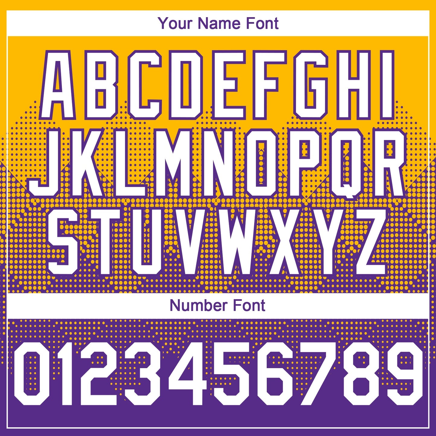 Custom Gold White-Purple 3D Gradient Square Shape Authentic Baseball Jersey - Sky-Custom