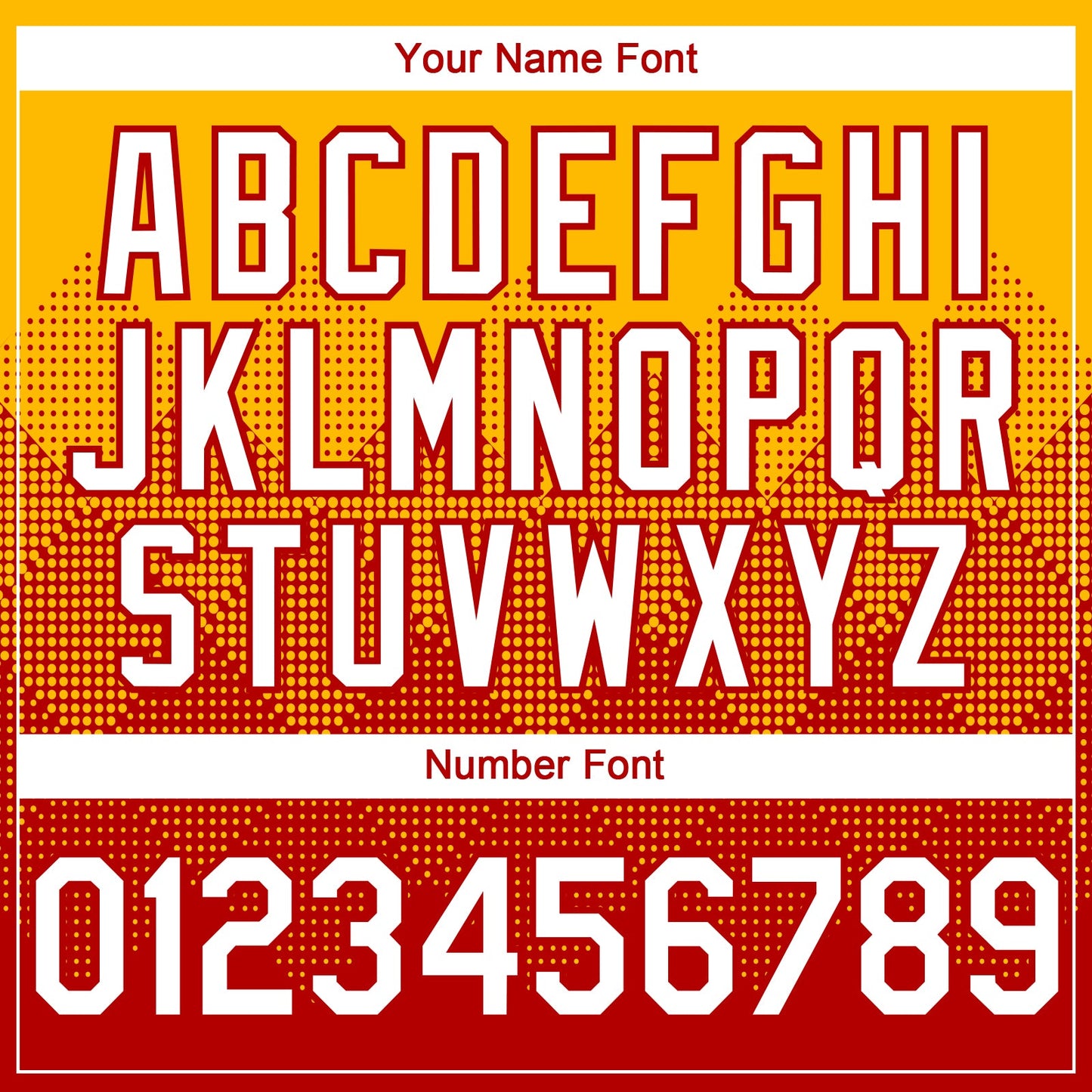 Custom Gold White-Red 3D Gradient Square Shape Authentic Baseball Jersey - Sky-Custom