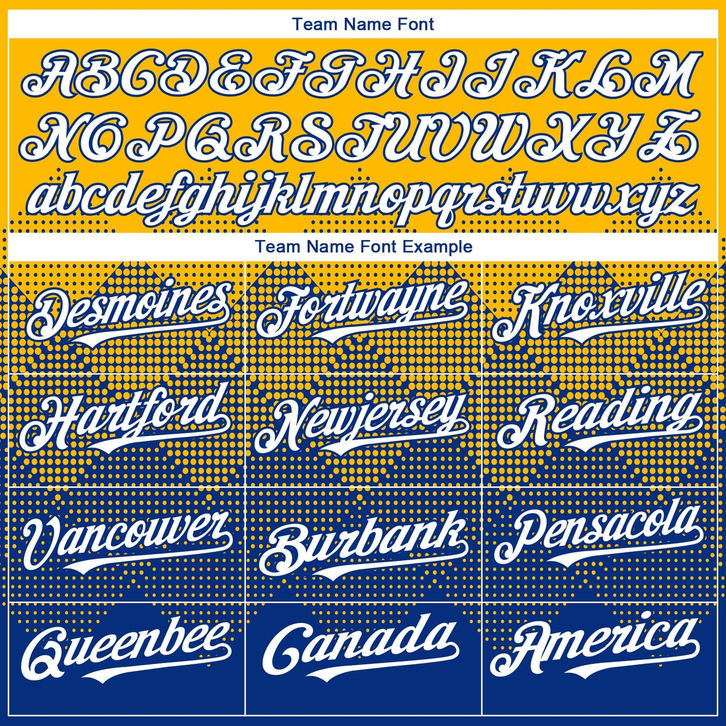 Custom Gold White-Royal 3D Gradient Square Shape Authentic Baseball Jersey - Sky-Custom