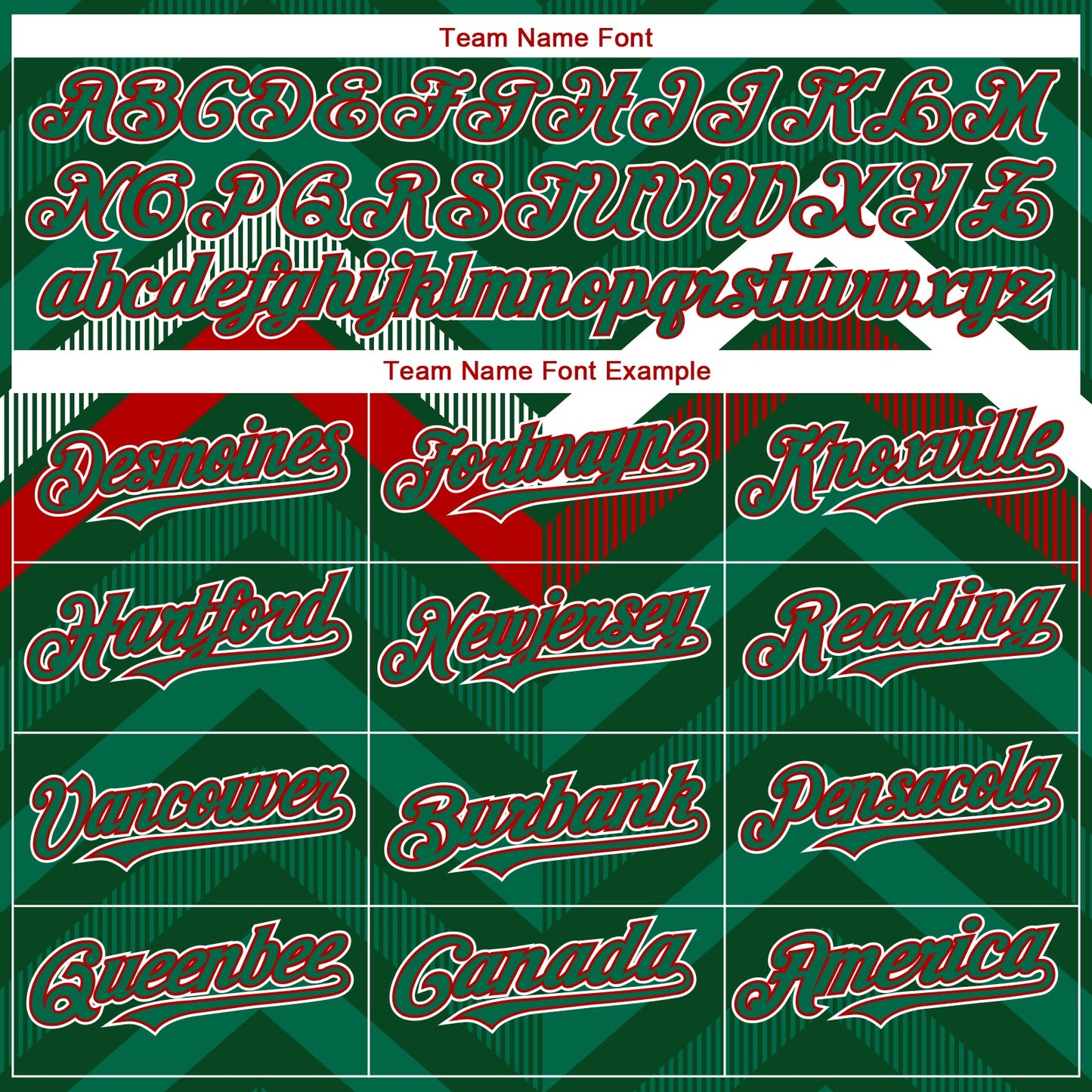 Custom Green Kelly Green Red-White 3D Mexico Authentic Baseball Jersey - Sky-Custom