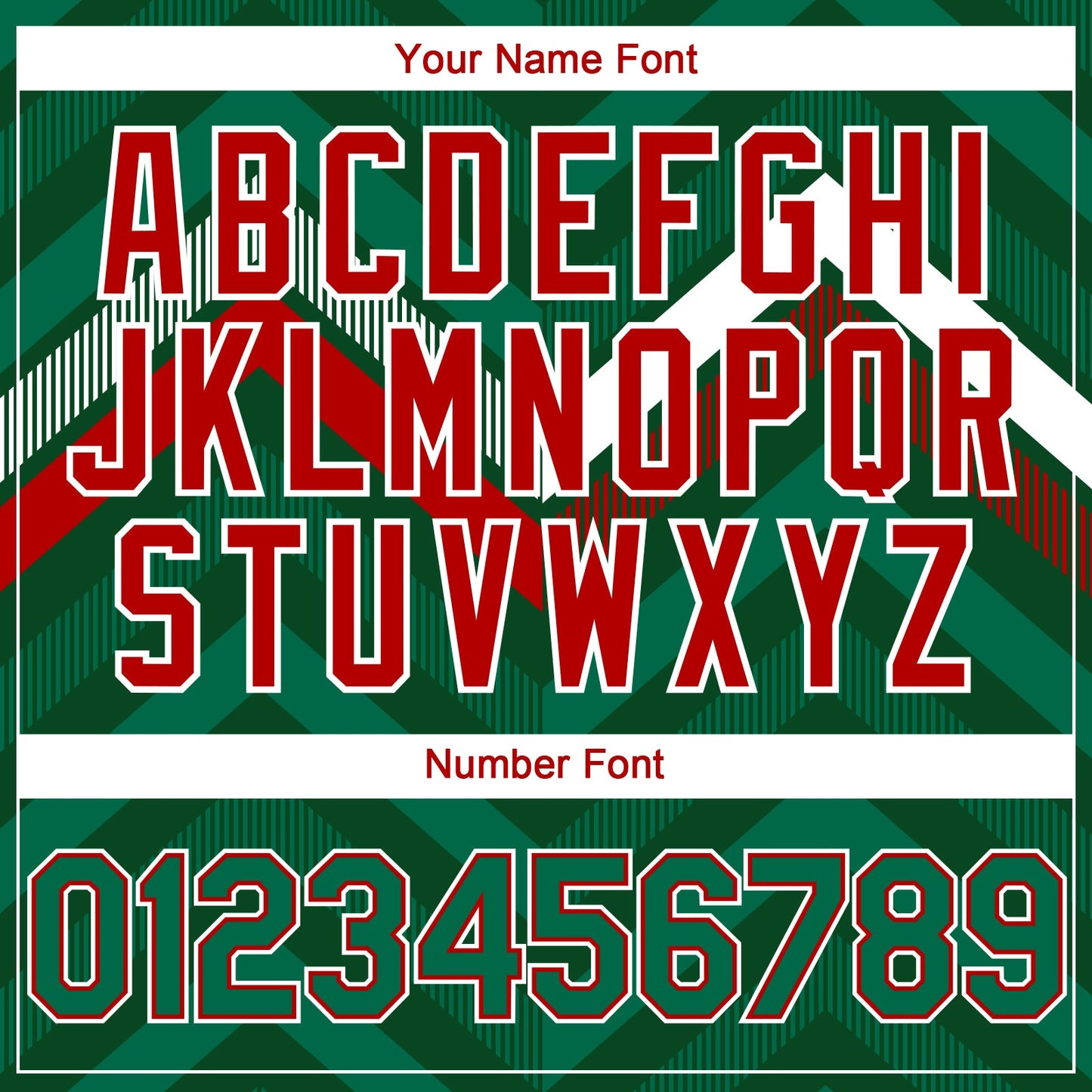 Custom Green Kelly Green Red-White 3D Mexico Authentic Baseball Jersey - Sky-Custom