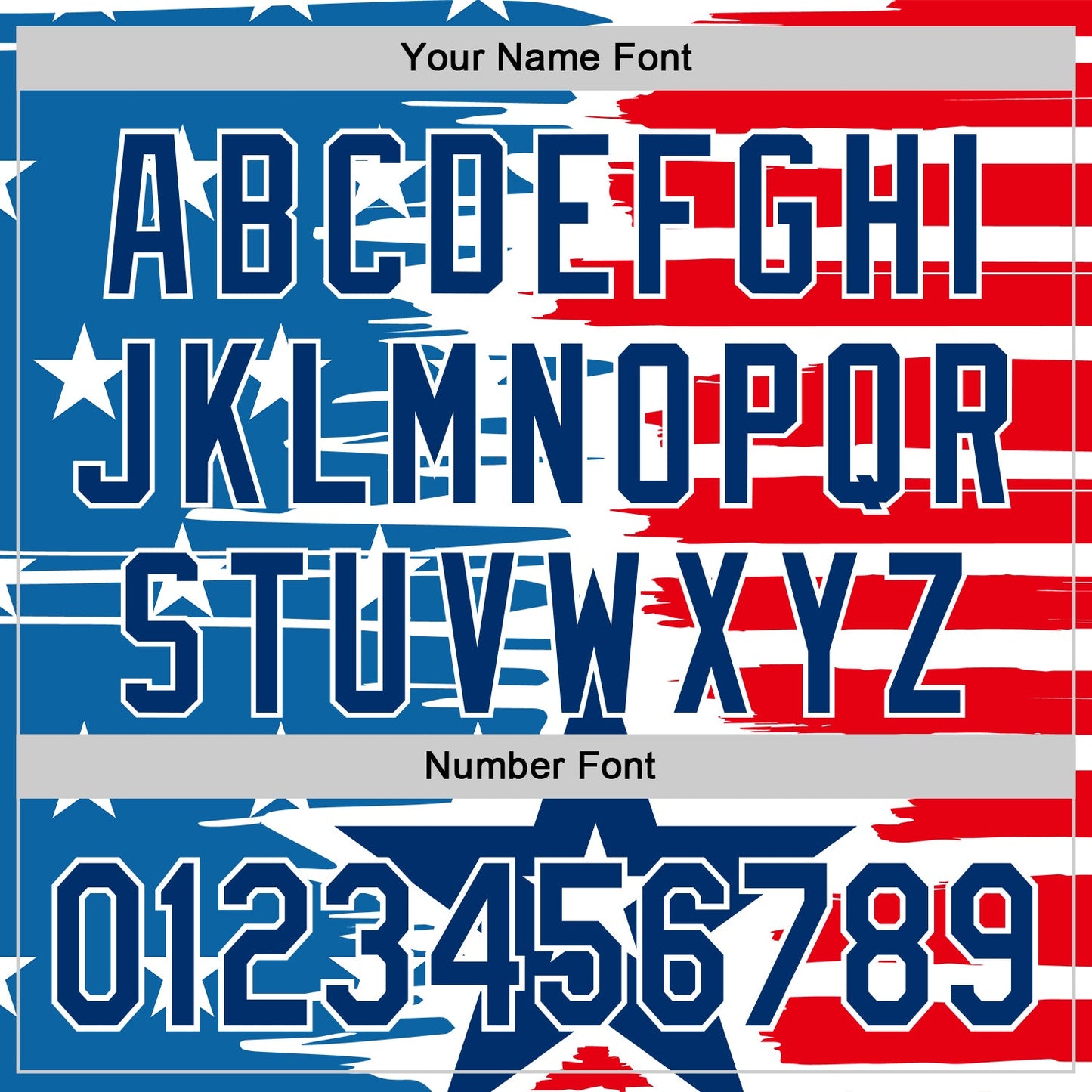 Custom White US Navy Blue-Red 3D Patriotic American Flag Authentic Baseball Jersey - Sky-Custom