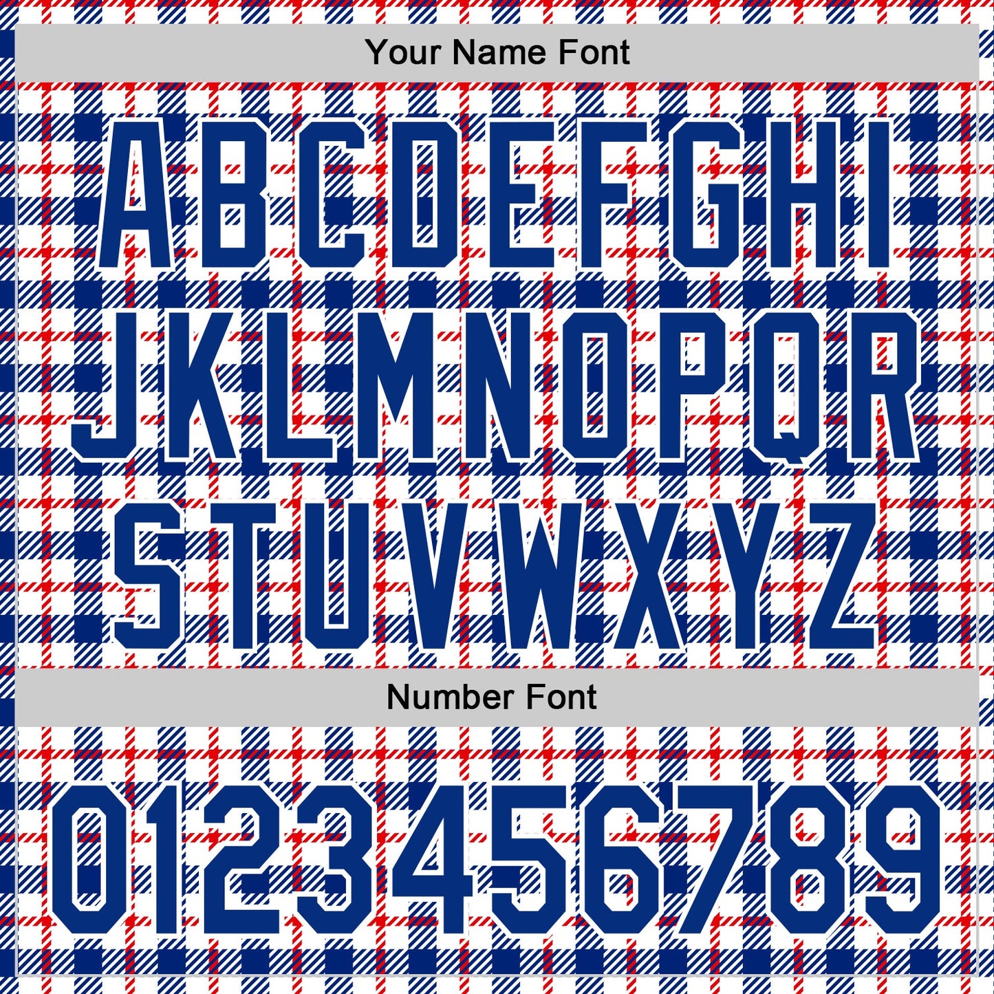 Custom White Royal-Red 3D Pattern Design Patriotic American Symbol Plaid Authentic Baseball Jersey - Sky-Custom