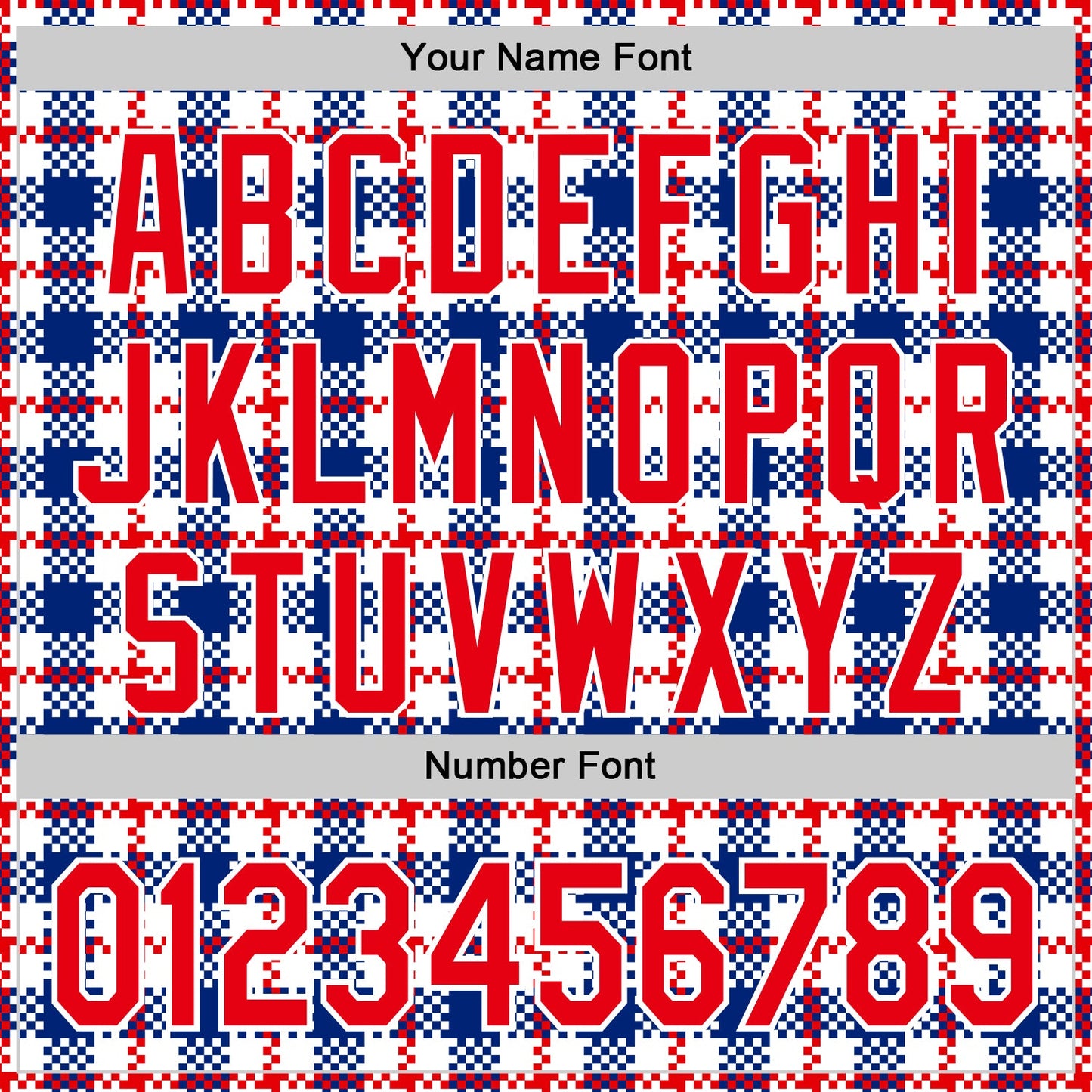 Custom White Fire Red-Royal 3D Pattern Design Patriotic American Symbol Plaid Authentic Baseball Jersey - Sky-Custom