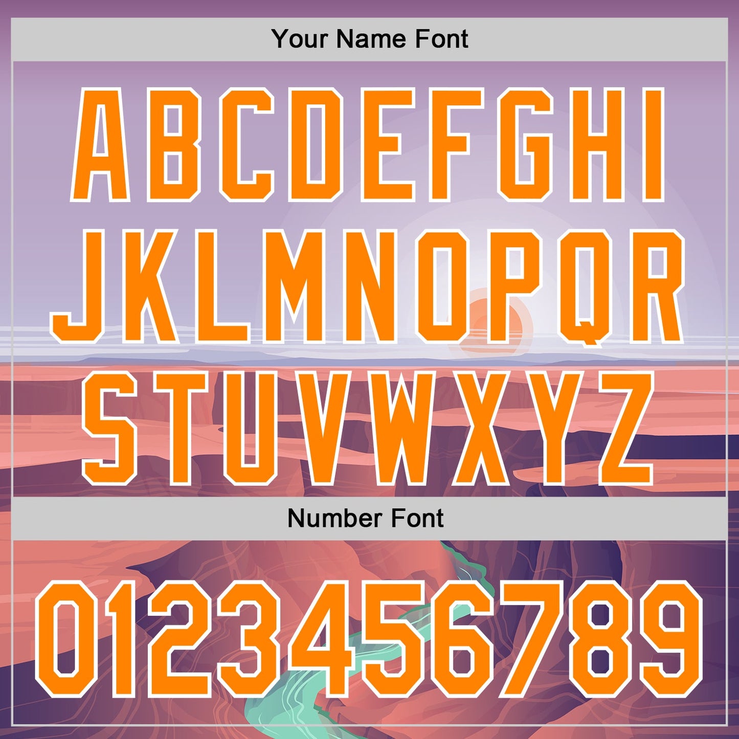 Custom Purple Bay Orange-White 3D Pattern Design Patriotic American Symbol Grand Canyon And Colorado River Authentic Baseball Jersey - Sky-Custom