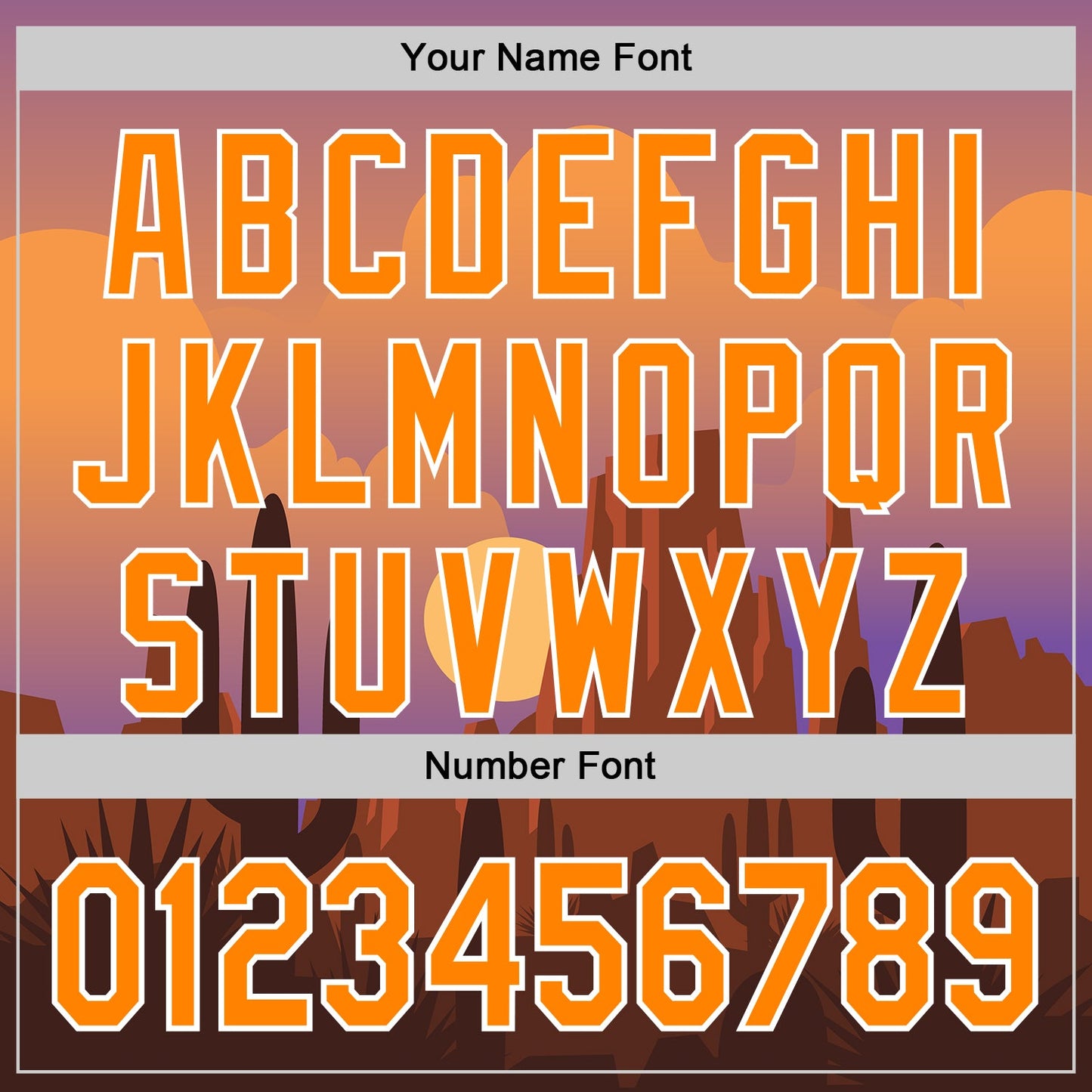 Custom Purple Bay Orange-White 3D Pattern Design Patriotic American Symbol Desert Authentic Baseball Jersey - Sky-Custom