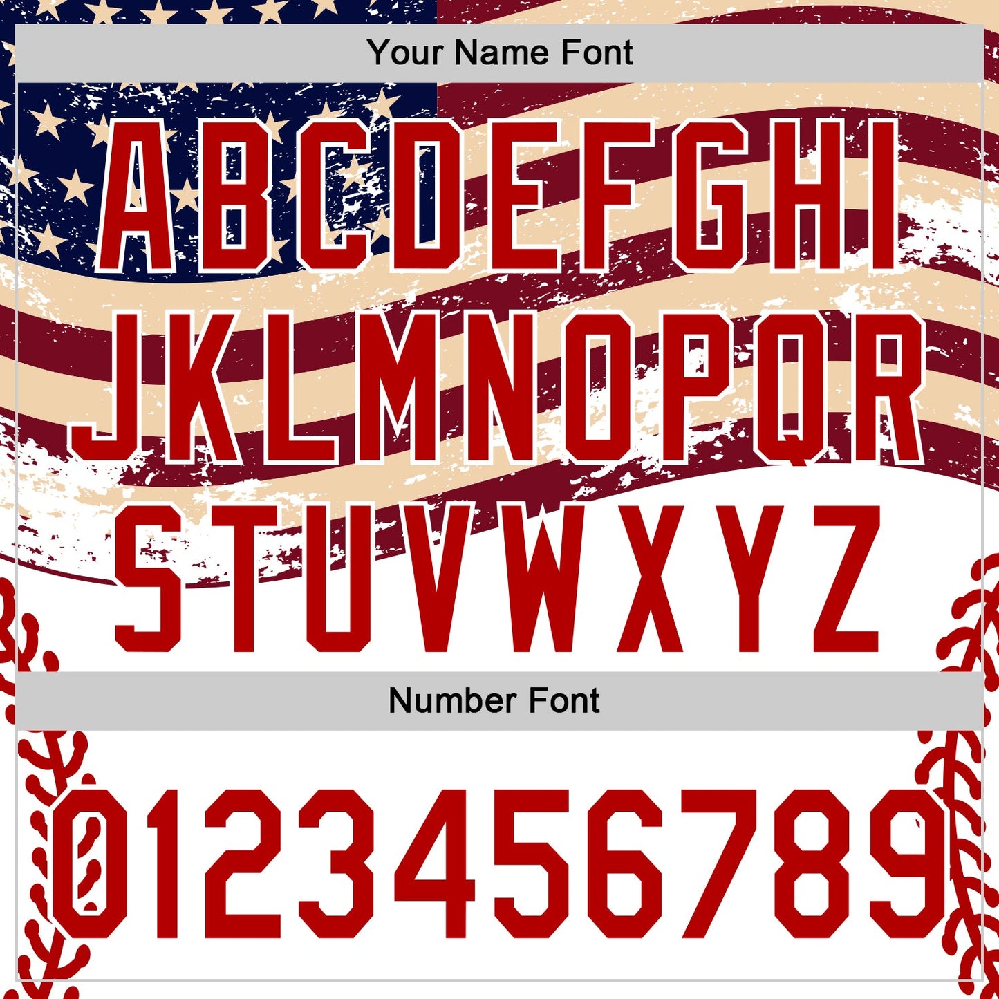 Custom White Red-Royal 3D Patriotic American Flag Authentic Baseball Jersey - Sky-Custom