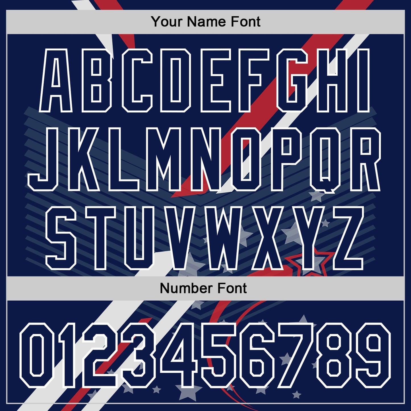 Custom Navy Red-White 3D Patriotic American Flag Authentic Baseball Jersey - Sky-Custom