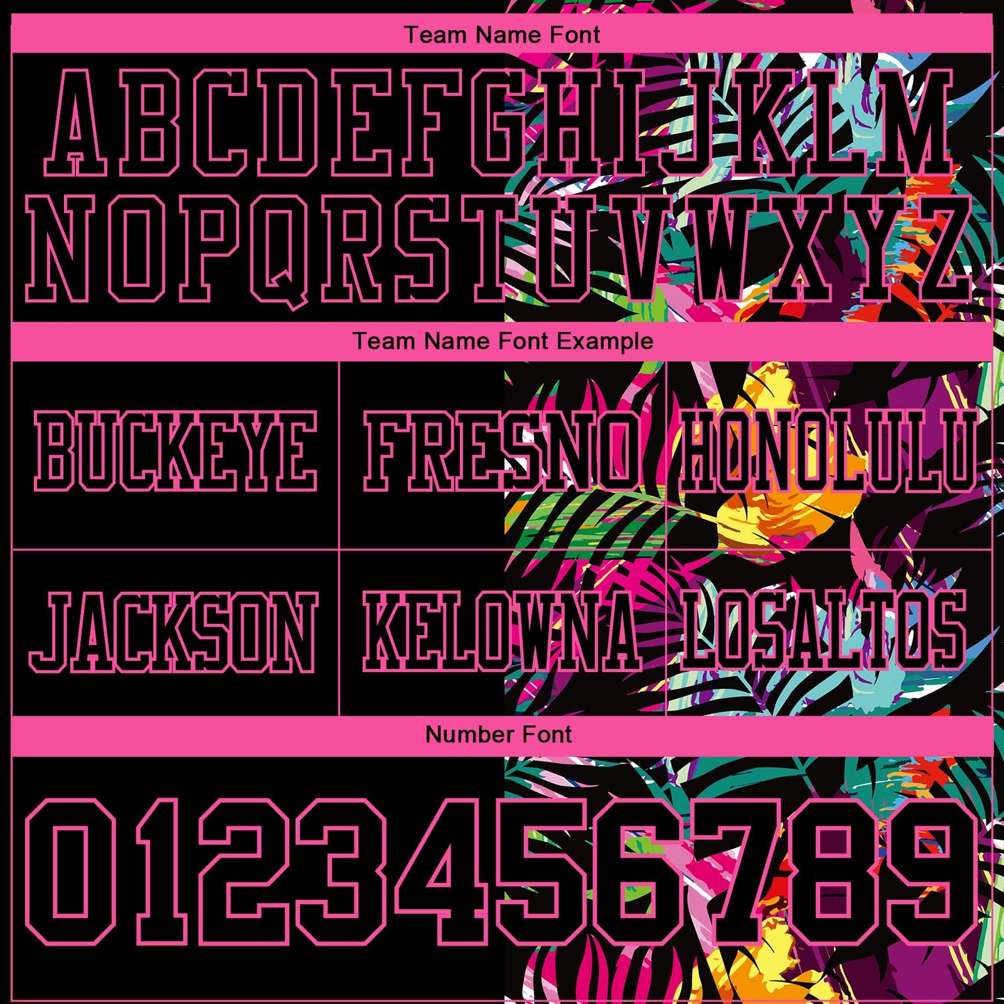 Custom Black Pink 3D Pattern Tropical Palm Leaves Mesh Authentic Football Jersey - Sky-Custom