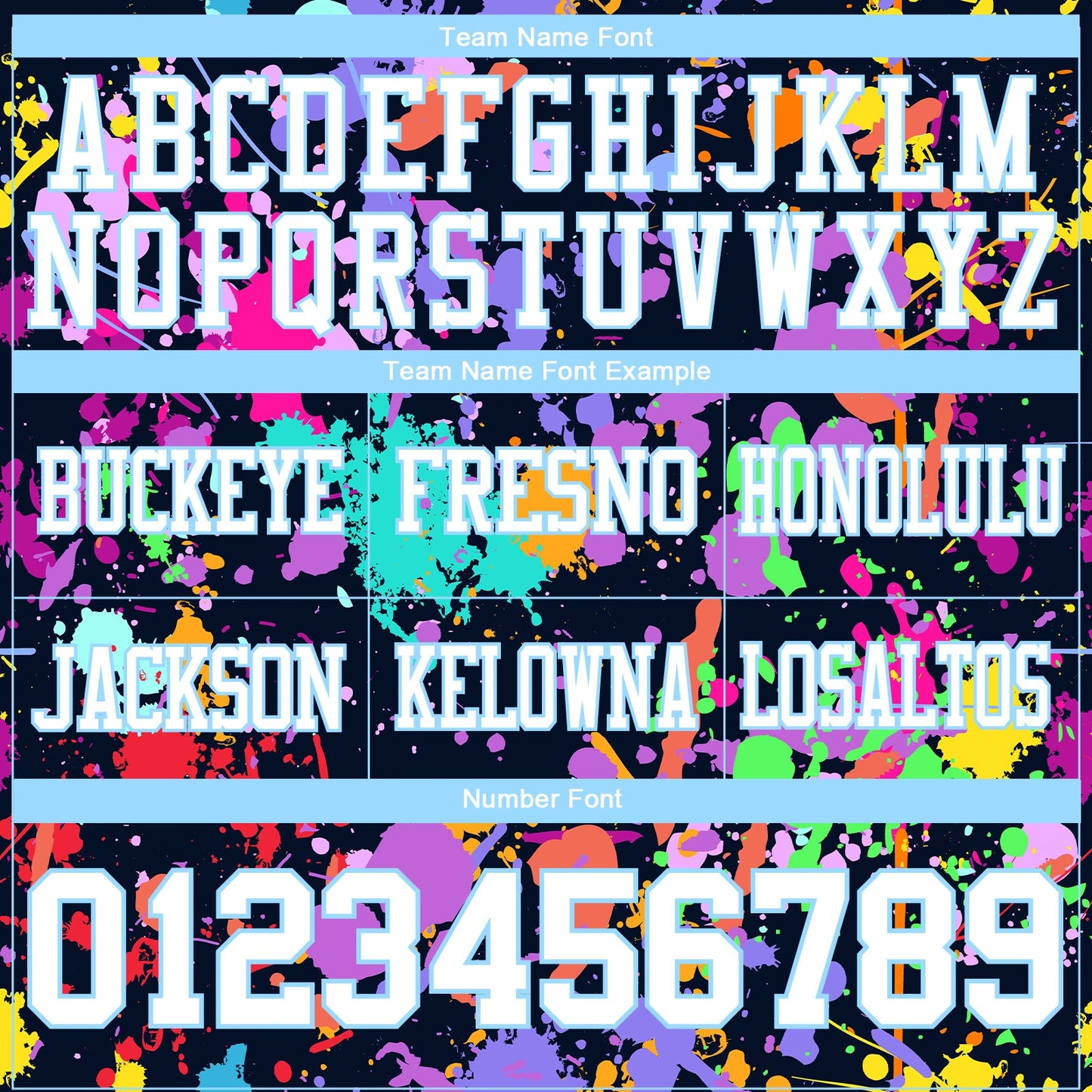 Custom Graffiti Pattern White Light Blue-Medium Purple 3D Pattern Splash Mesh Authentic Football Jersey - Sky-Custom