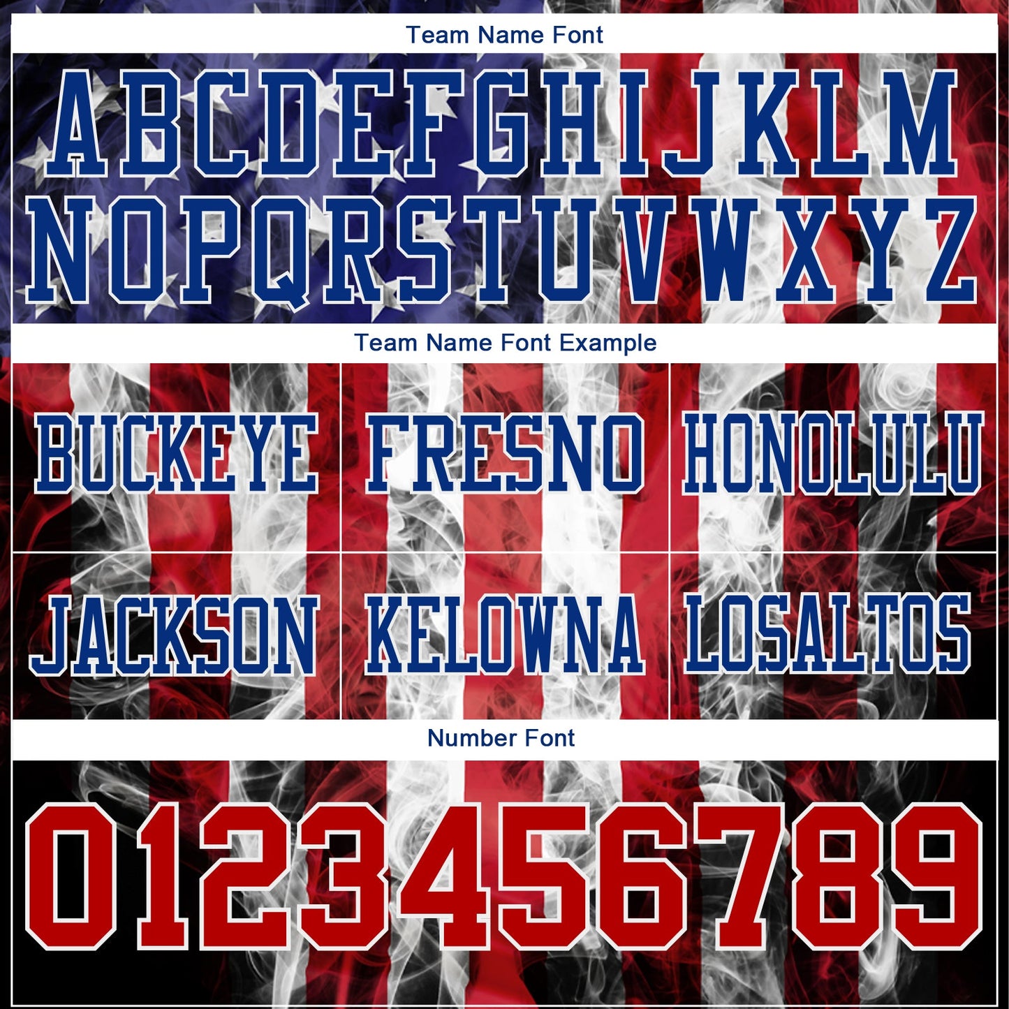 Custom Black Red Royal-White 3D Pattern American Flag Mesh Authentic Football Jersey - Sky-Custom