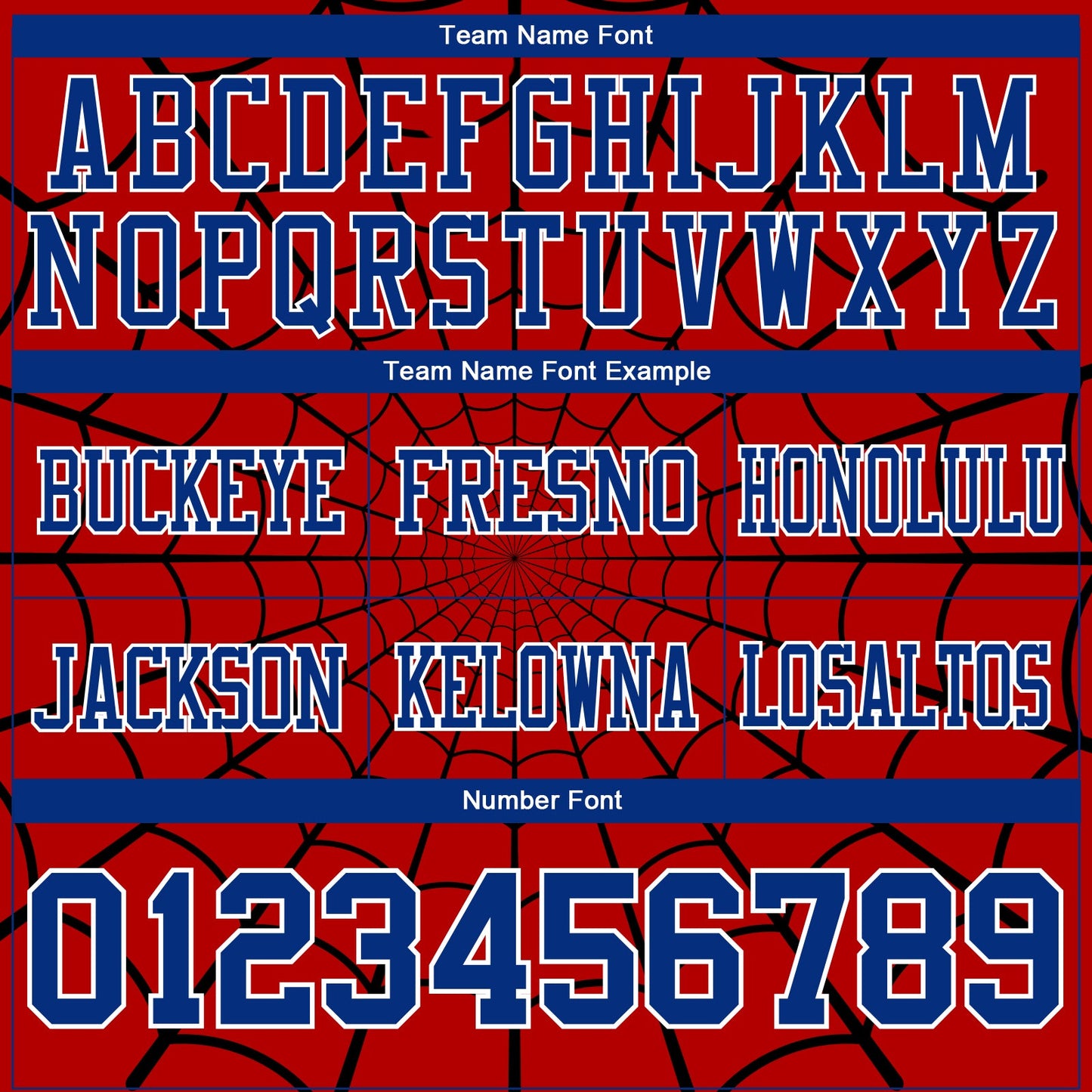 Custom Red Royal-White 3D Pattern Spider Web Mesh Authentic Football Jersey - Sky-Custom