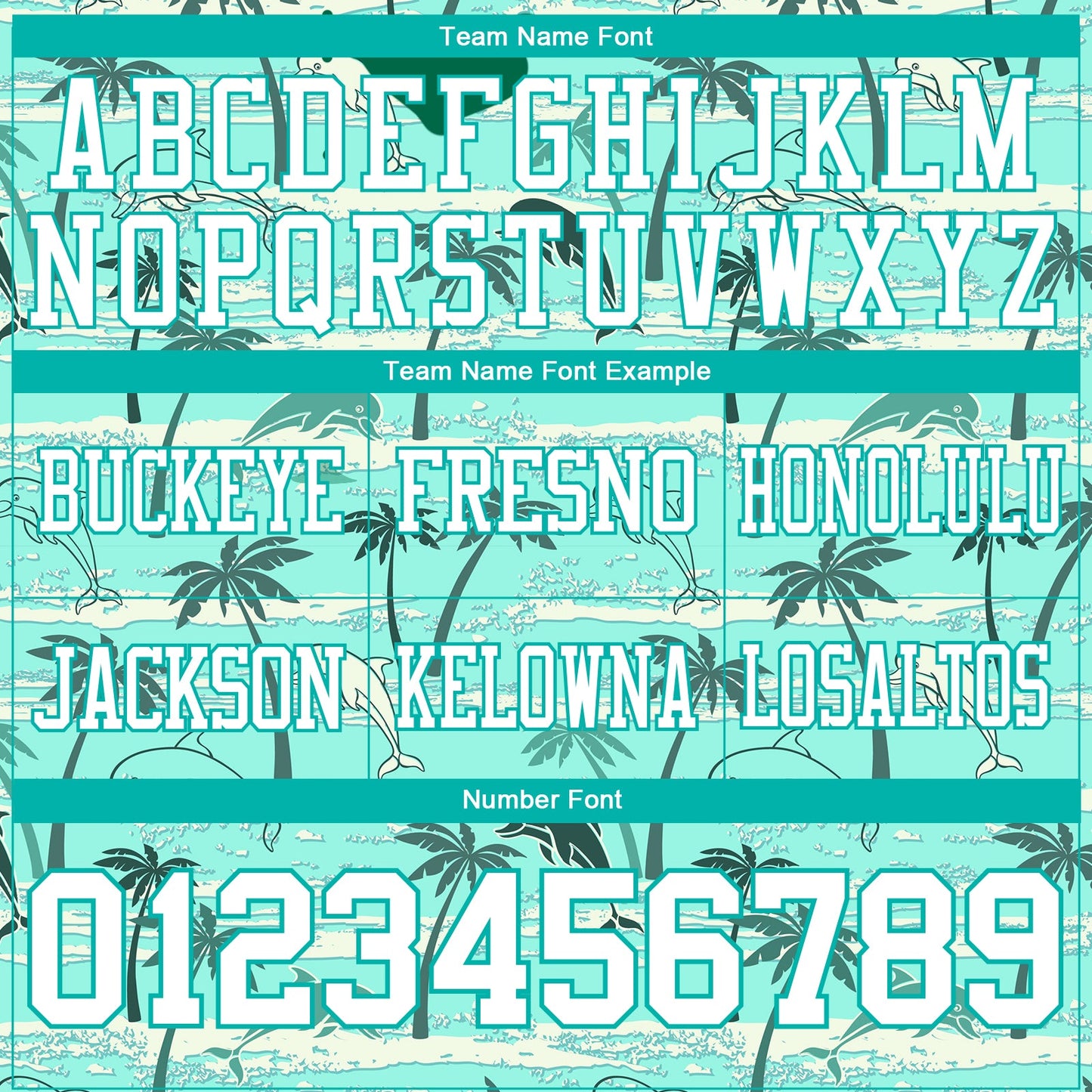 Custom Aqua White 3D Pattern Hawaii Palm Trees Mesh Authentic Football Jersey - Sky-Custom