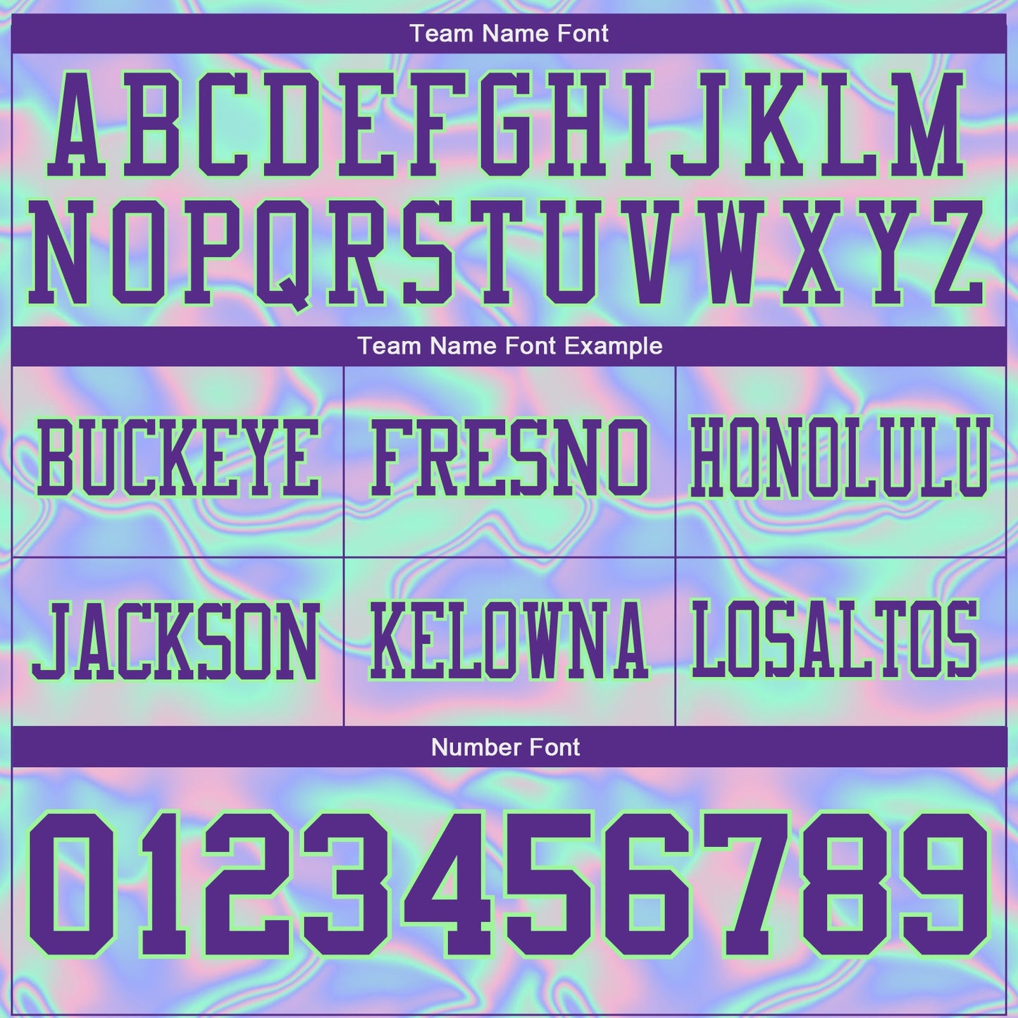 Custom Light Blue Purple-Pea Green 3D Pattern Abstract Trendy Holographic Vaporwave Style Mesh Authentic Football Jersey - Sky-Custom