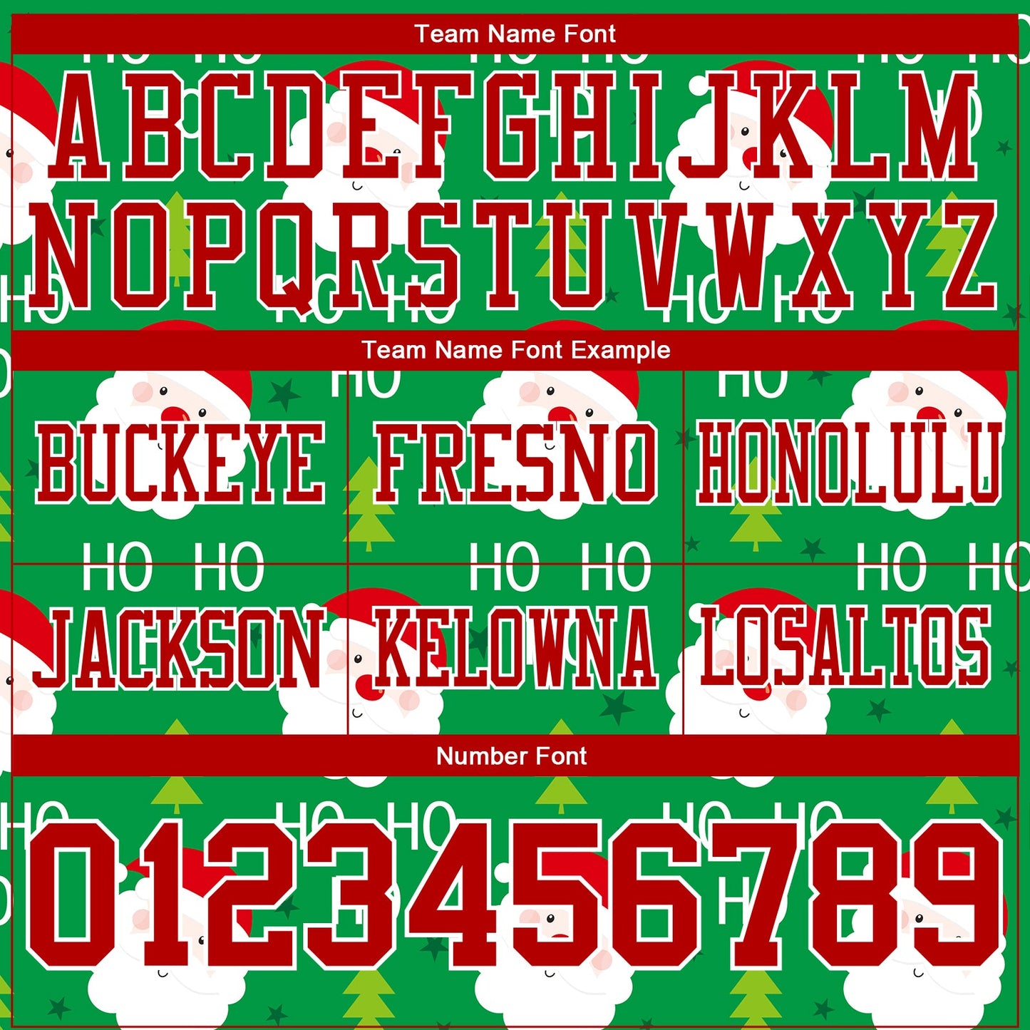 Custom Green Red-White 3D Pattern Christmas Mesh Authentic Football Jersey - Sky-Custom