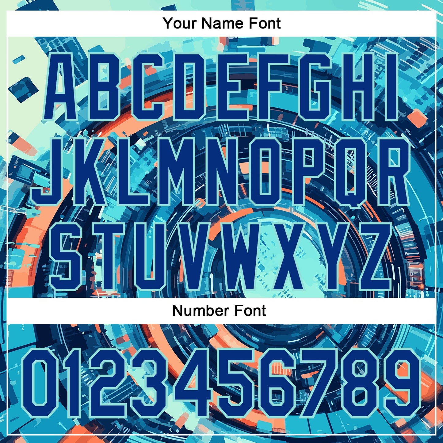 Custom Blue Royal-Ice Blue 3D Pattern Design Outer Space Authentic Baseball Jersey - Sky-Custom