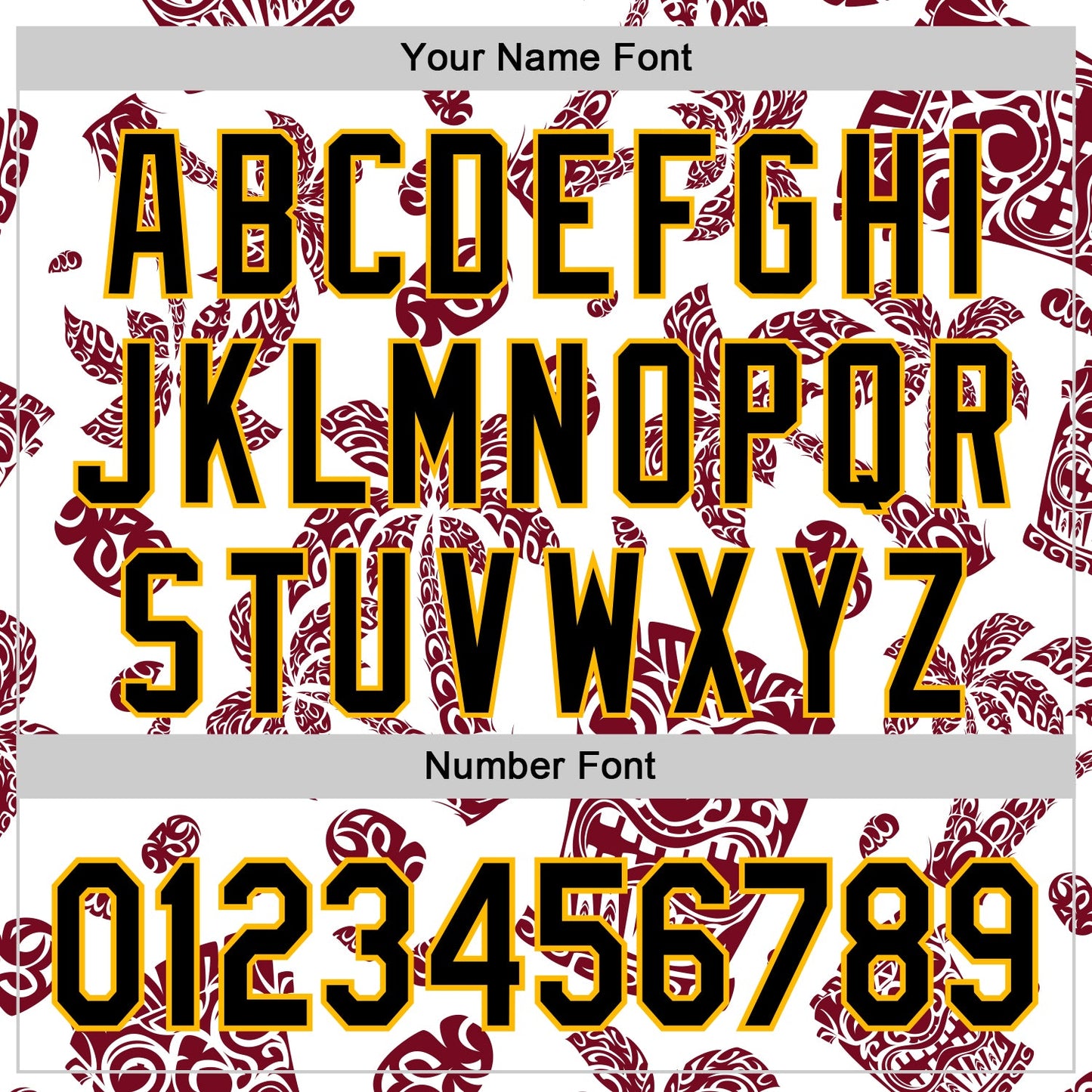 Custom White Black Crimson-Gold 3D Polynesian Style Tiki Culture Islander Authentic Baseball Jersey - Sky-Custom