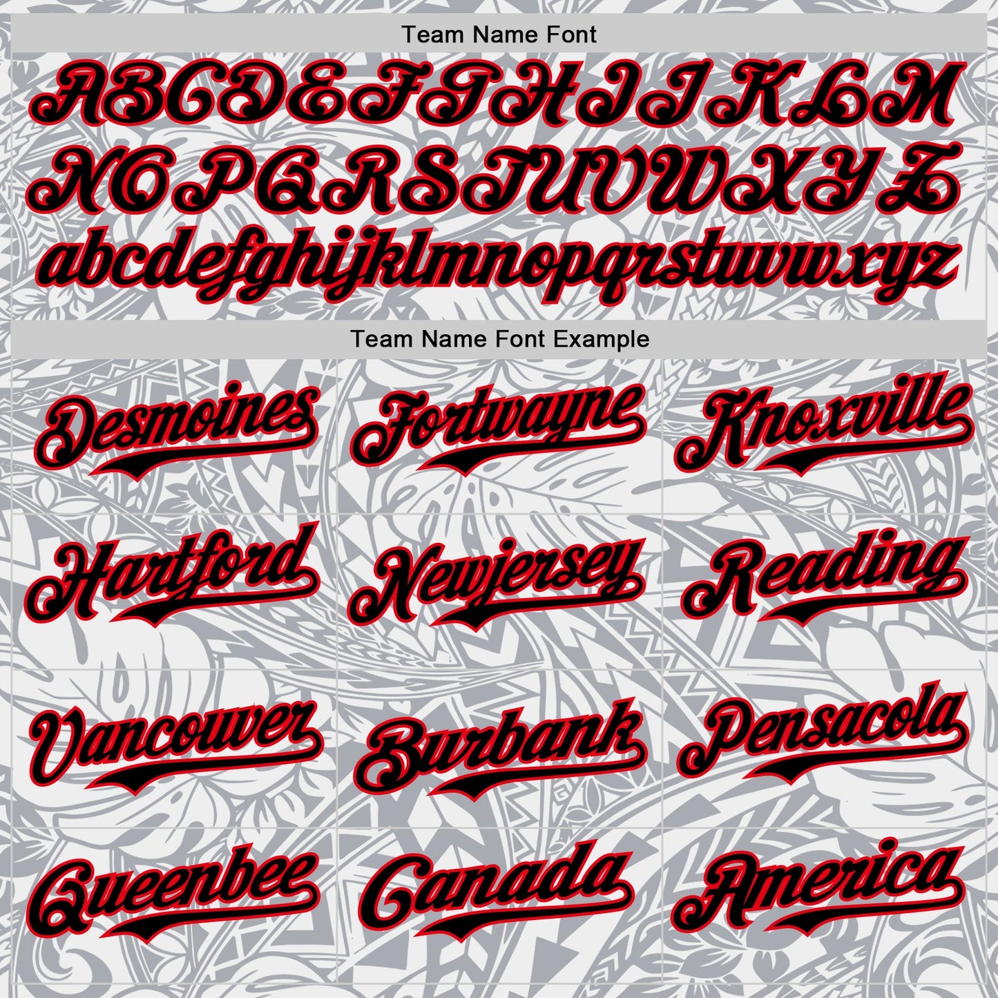 Custom Gray Black White-Fire Red 3D Polynesian Style Palm Leaves Islander Authentic Baseball Jersey - Sky-Custom