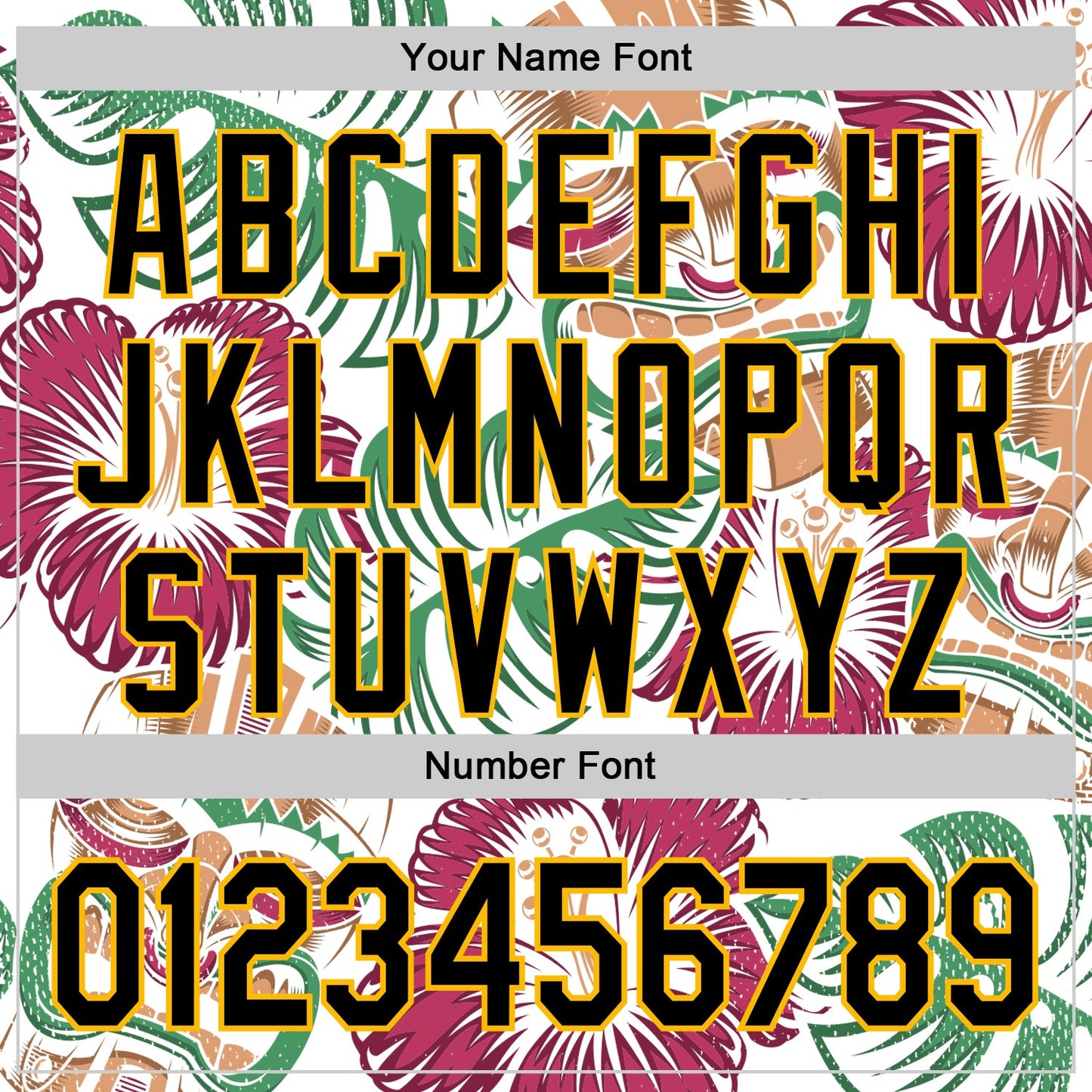 Custom White Black-Gold 3D Polynesian Style Tiki Culture Palm Leaves Islander Authentic Baseball Jersey - Sky-Custom